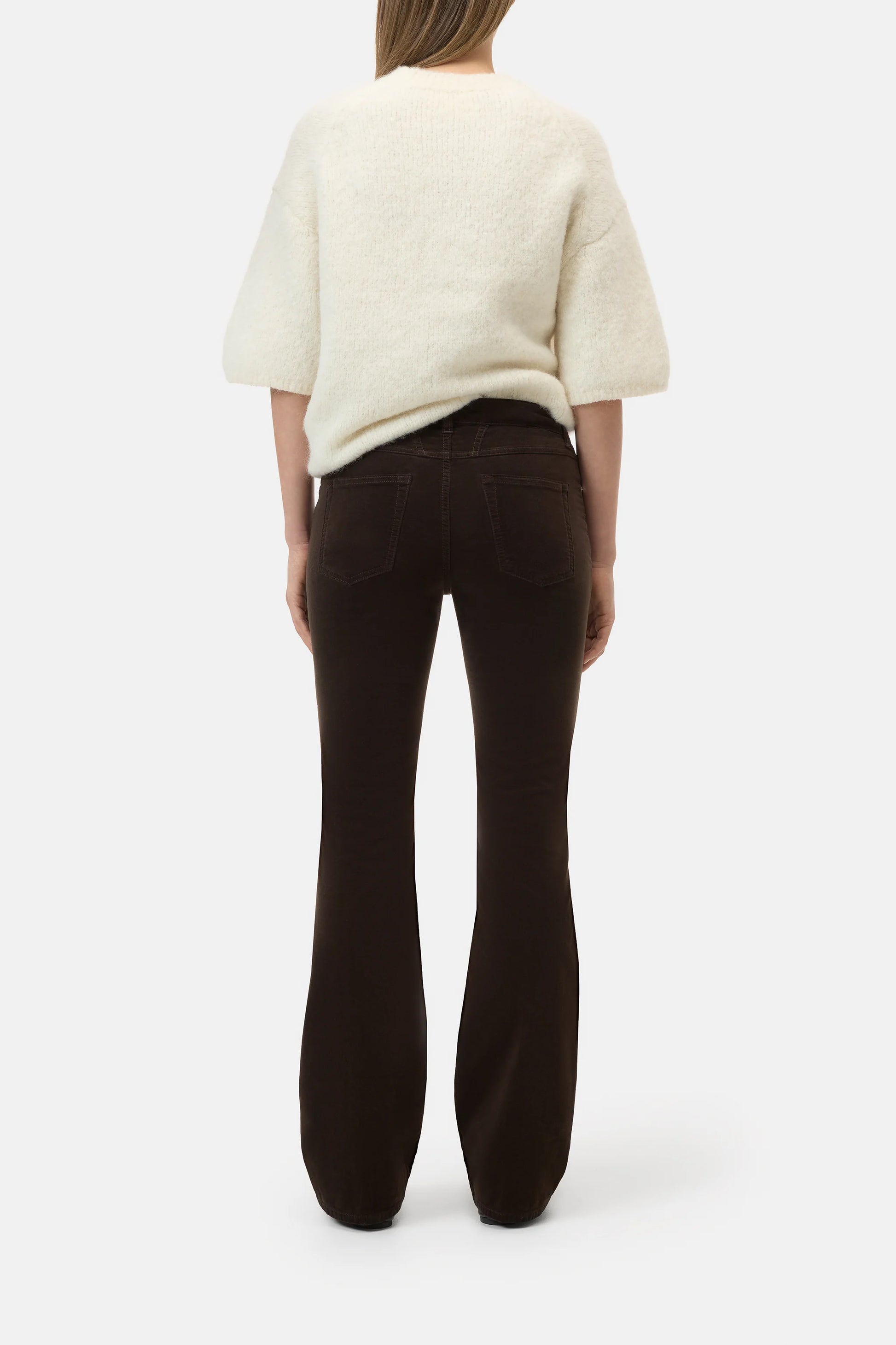 Closed Jovanna Pants in Marsh Green