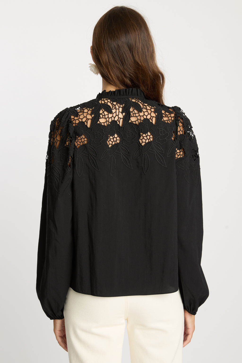 Caballero Riana Reversible Top in Black