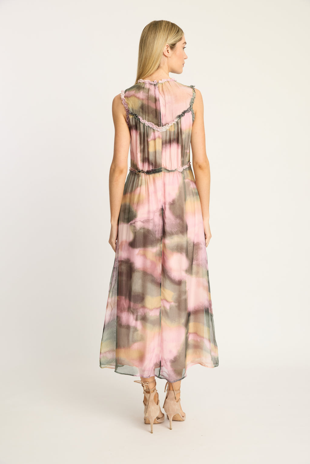 Caballero Naima Dress in Rose Grass Haze
