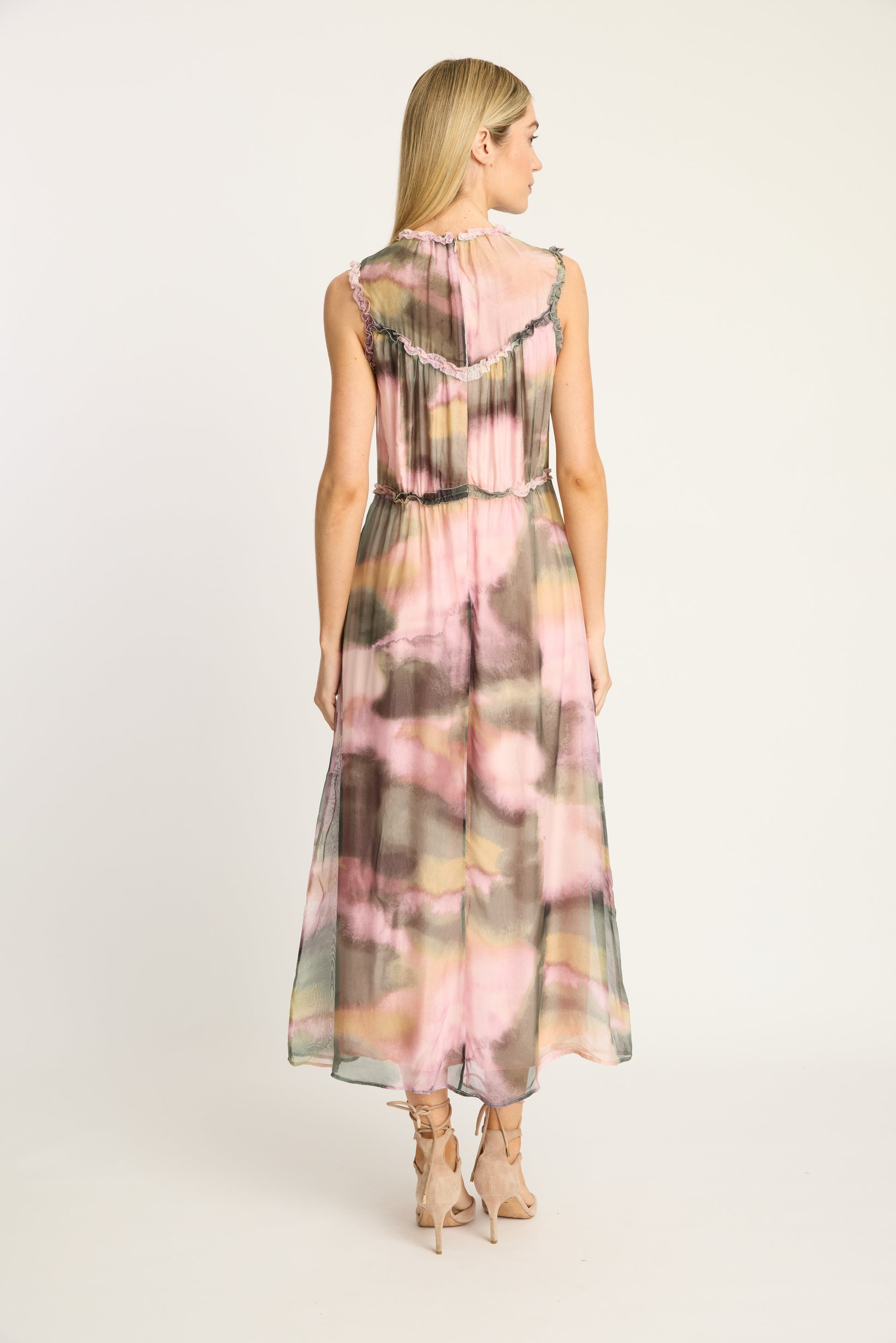 Caballero Naima Dress in Rose Grass Haze