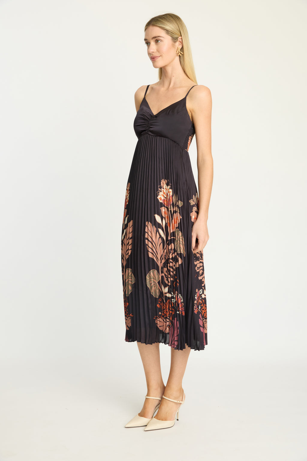Caballero Donna Dress in Crouching Cheetah Black