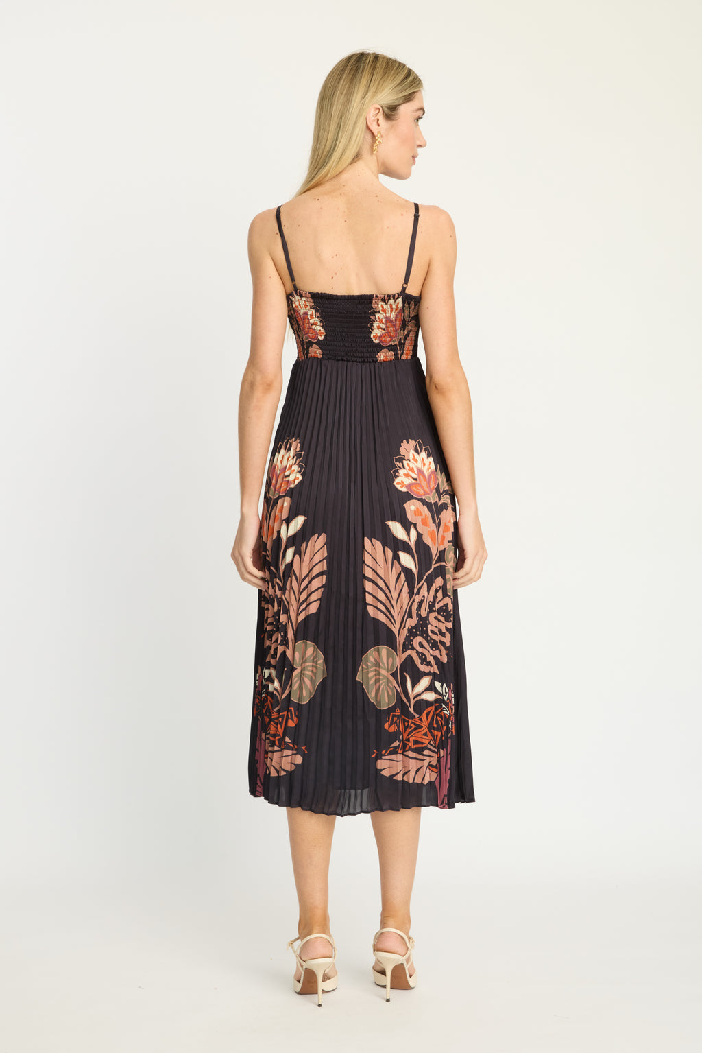 Caballero Donna Dress in Crouching Cheetah Black