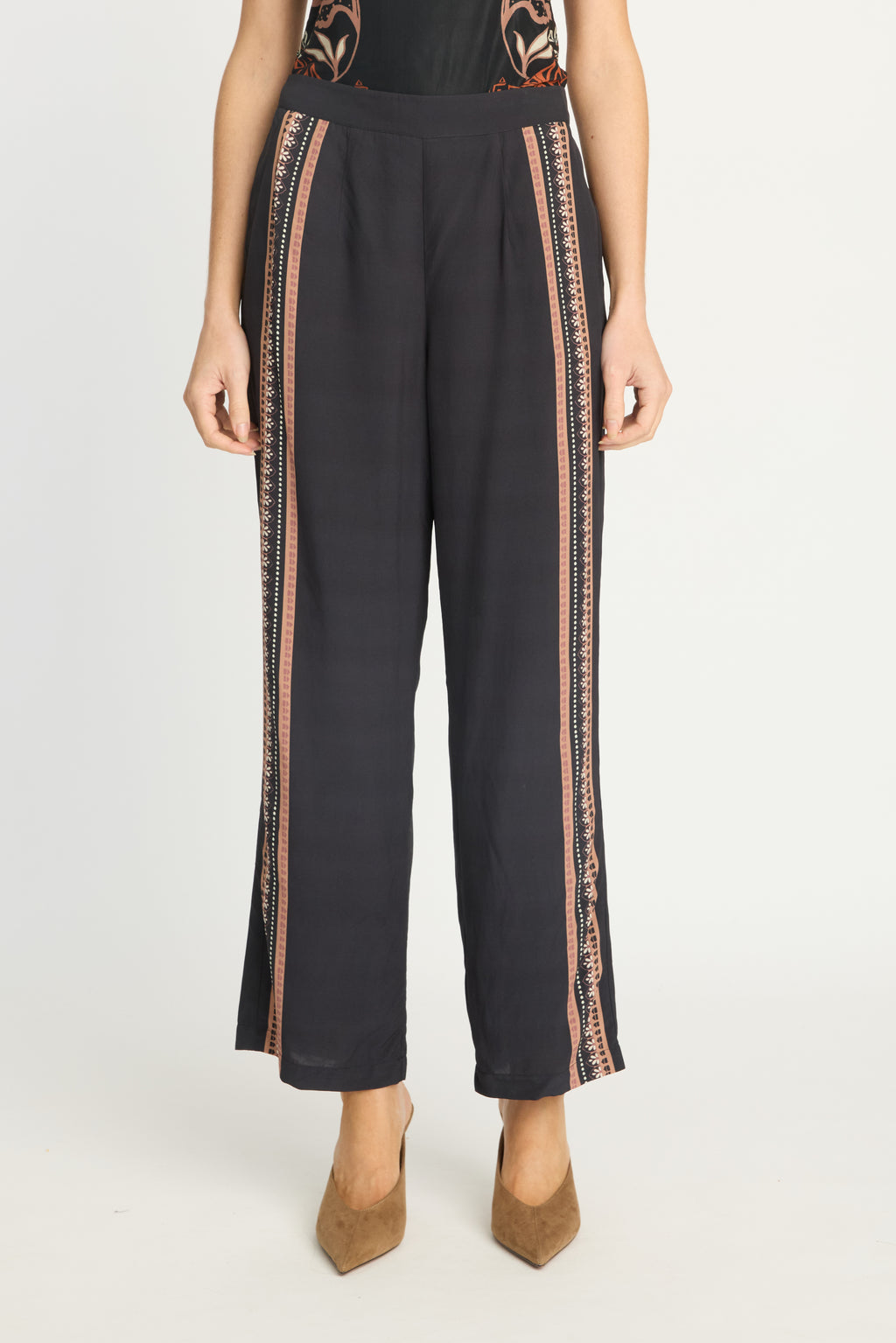 Caballero Max Pant in Crouching Cheetah Black