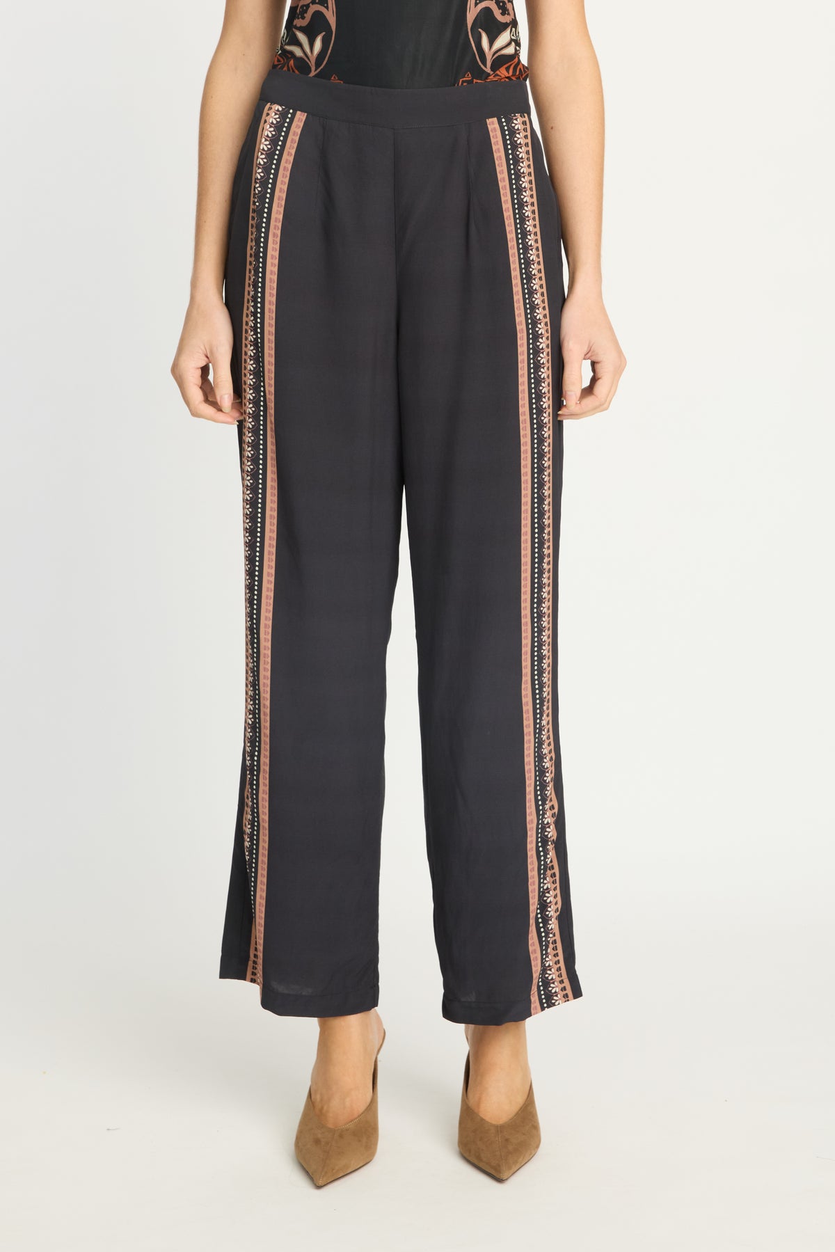 Caballero Max Pant in Crouching Cheetah Black