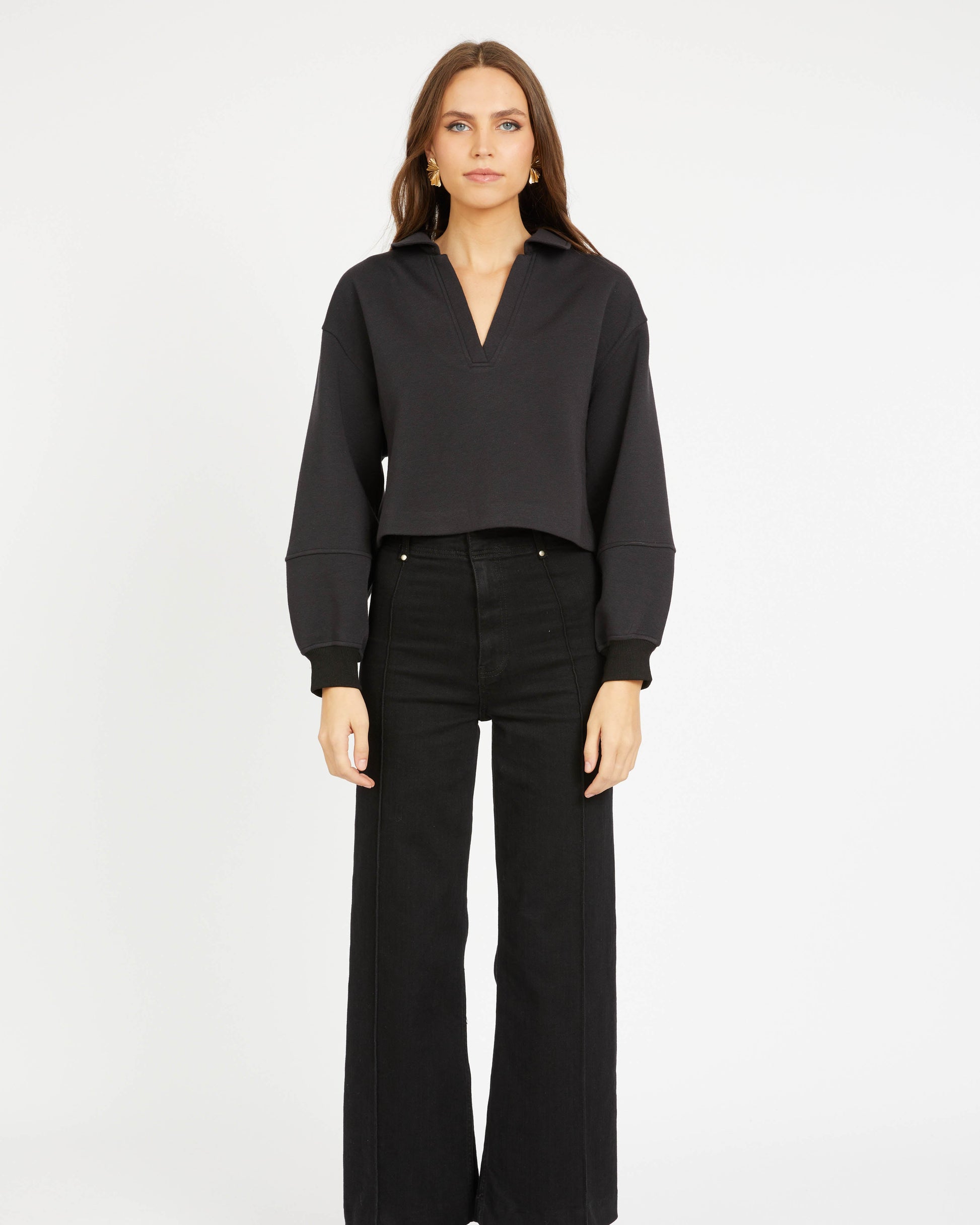 Caballero Shayla Top in Black