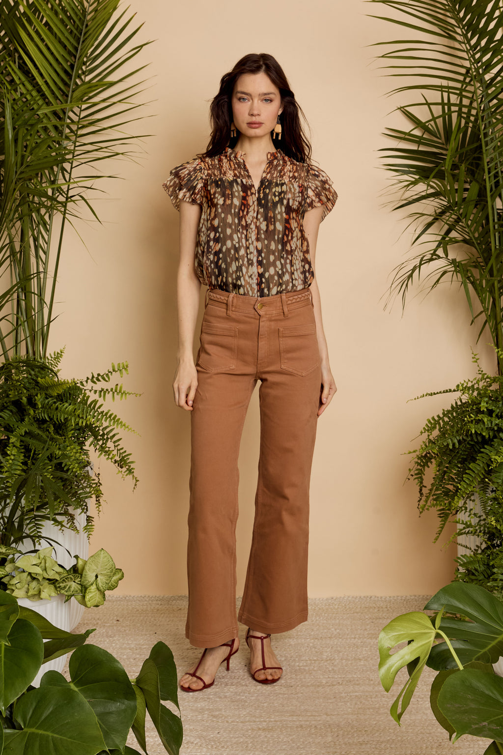 Caballero Kaz Top in Savannah Starfall