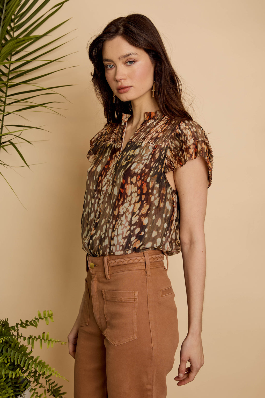 Caballero Kaz Top in Savannah Starfall