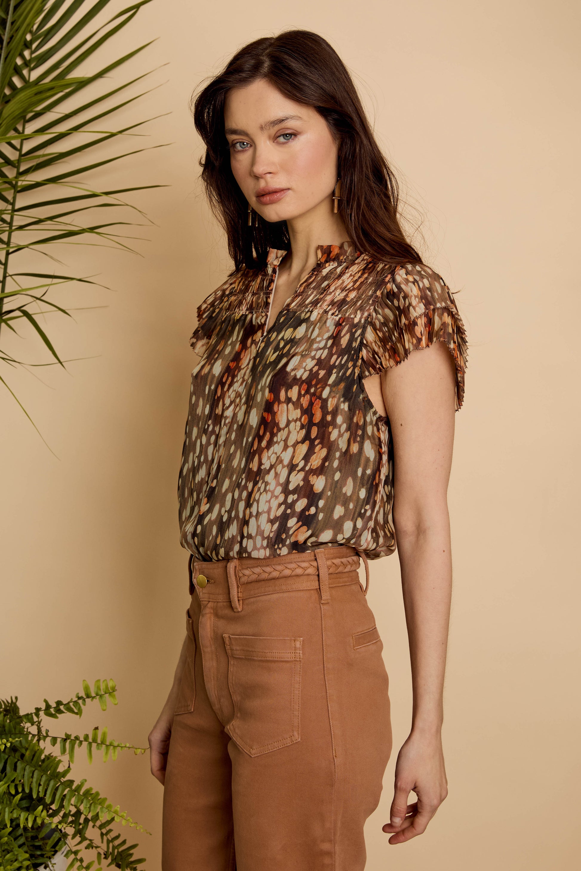 Caballero Kaz Top in Savannah Starfall