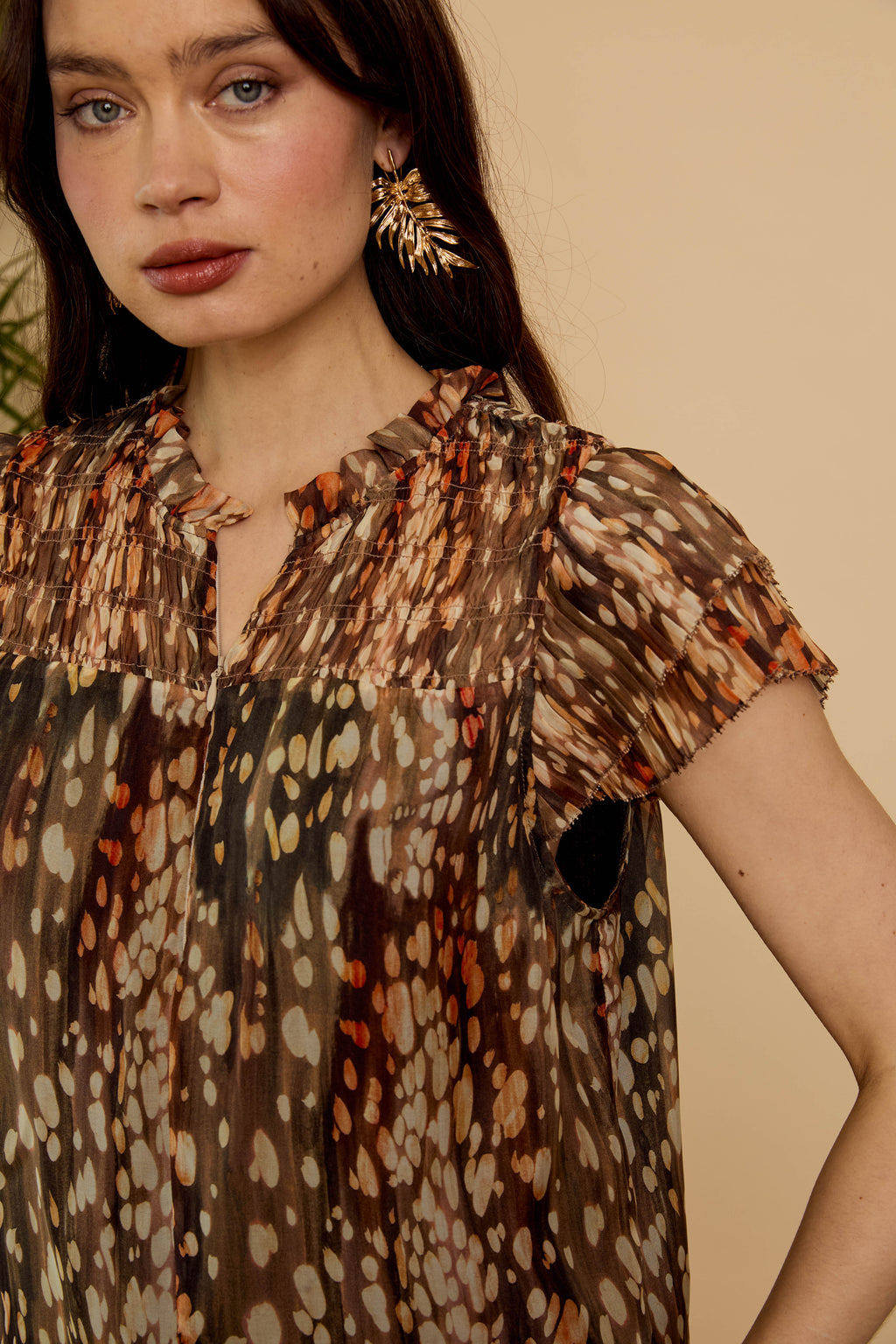 Caballero Kaz Top in Savannah Starfall