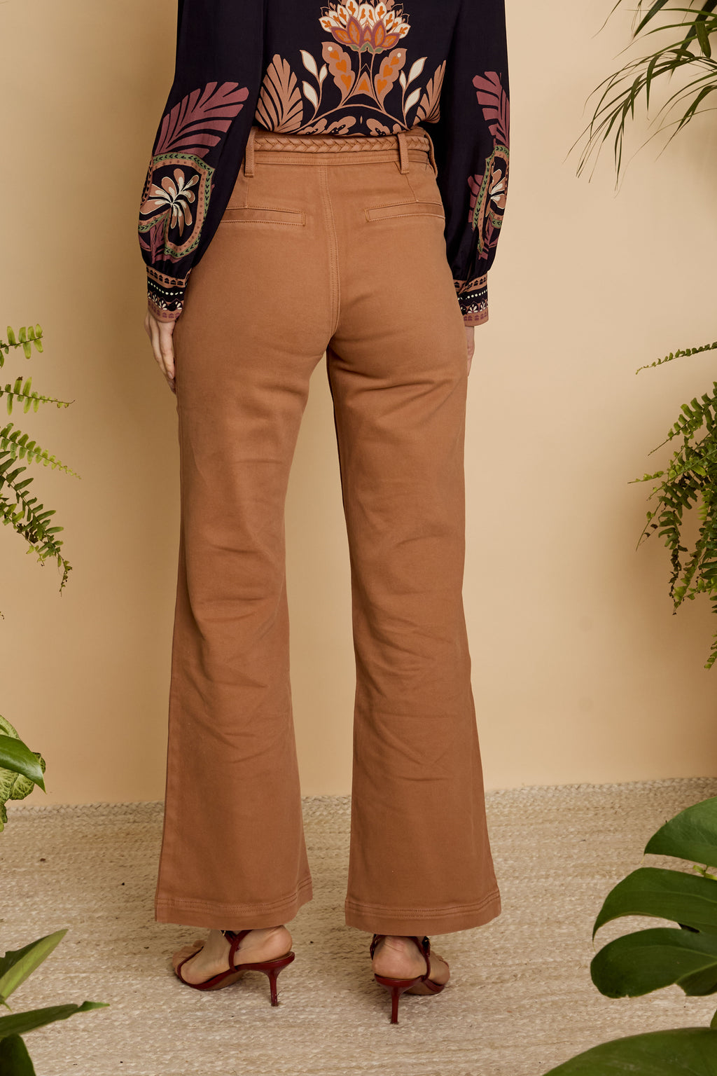 Caballero Sienna Pant in Biscuit