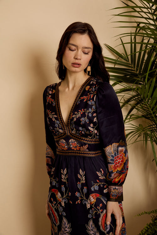 Caballero Perle Dress in Bush Paradise