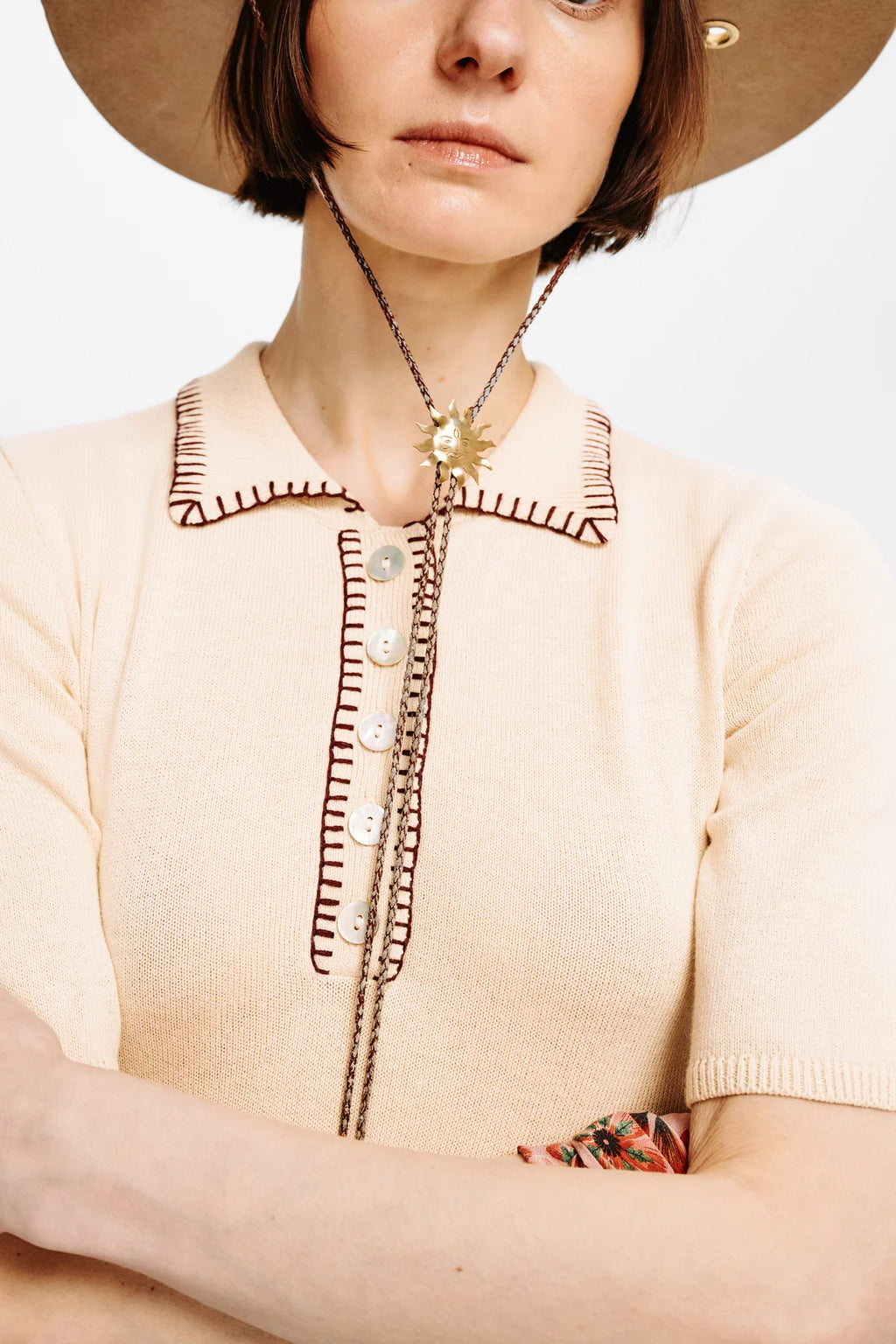 Carolina K Llora Polo in Ivory