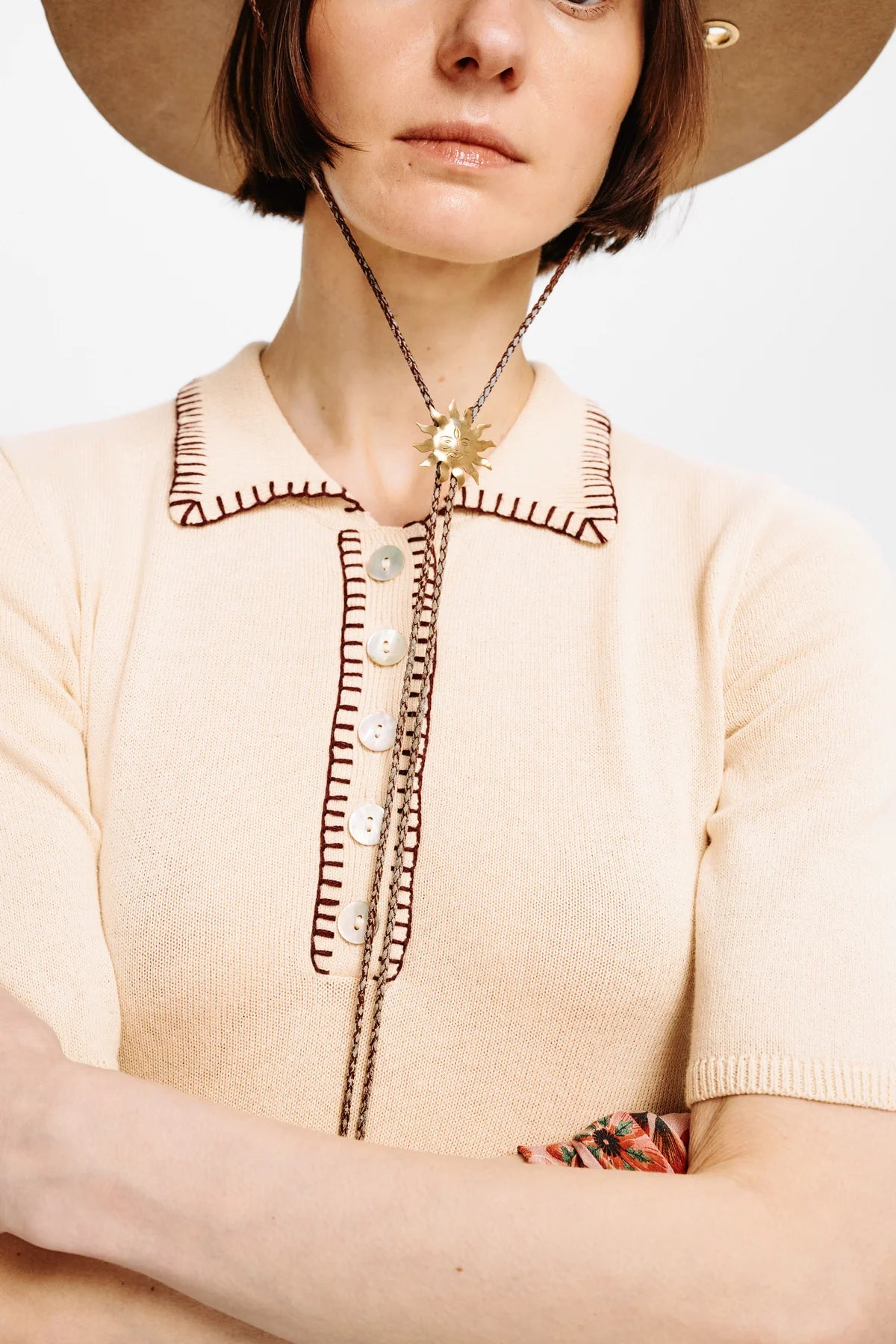 Carolina K Llora Polo in Ivory
