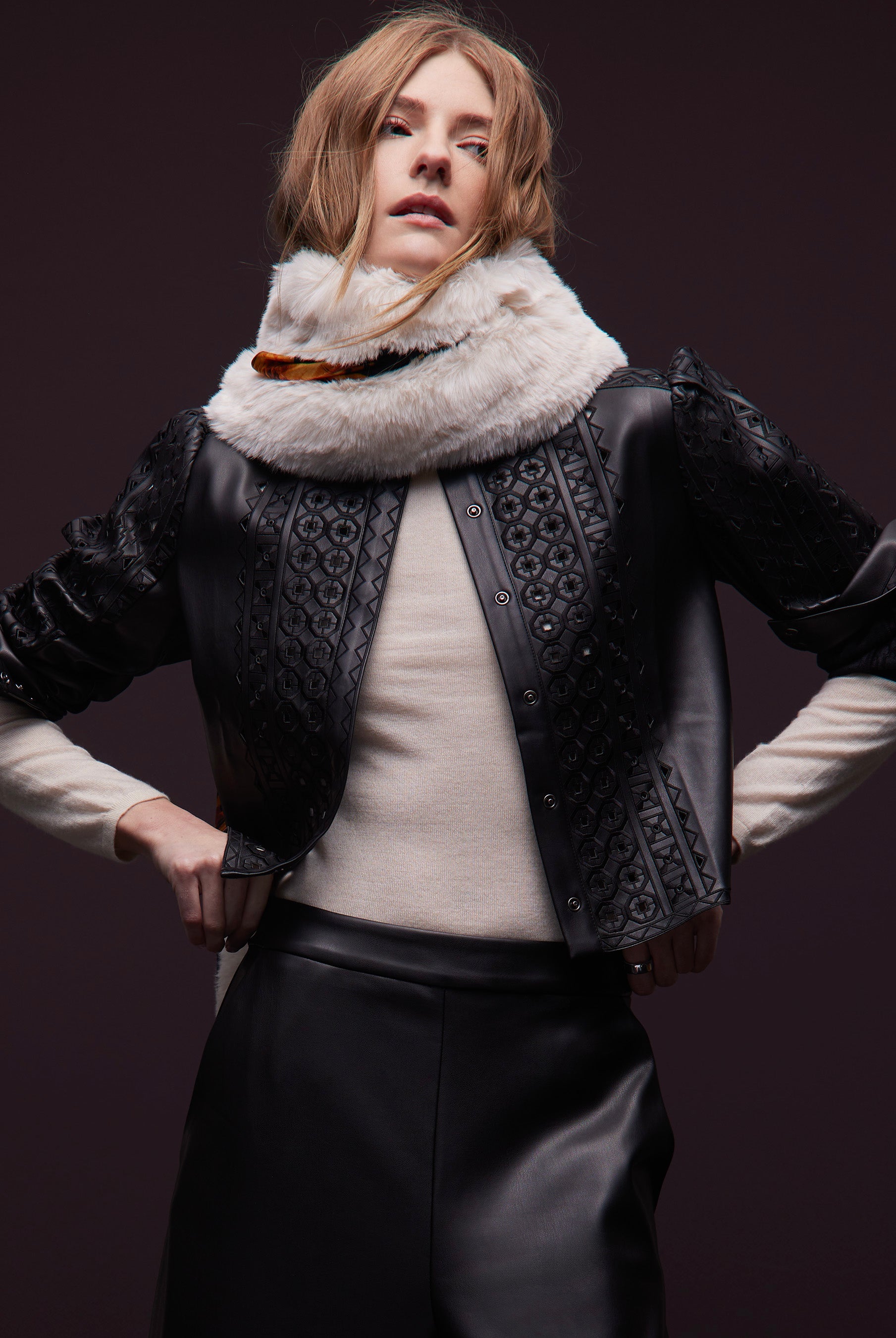 Christy Lynn Giovanna Top in Black