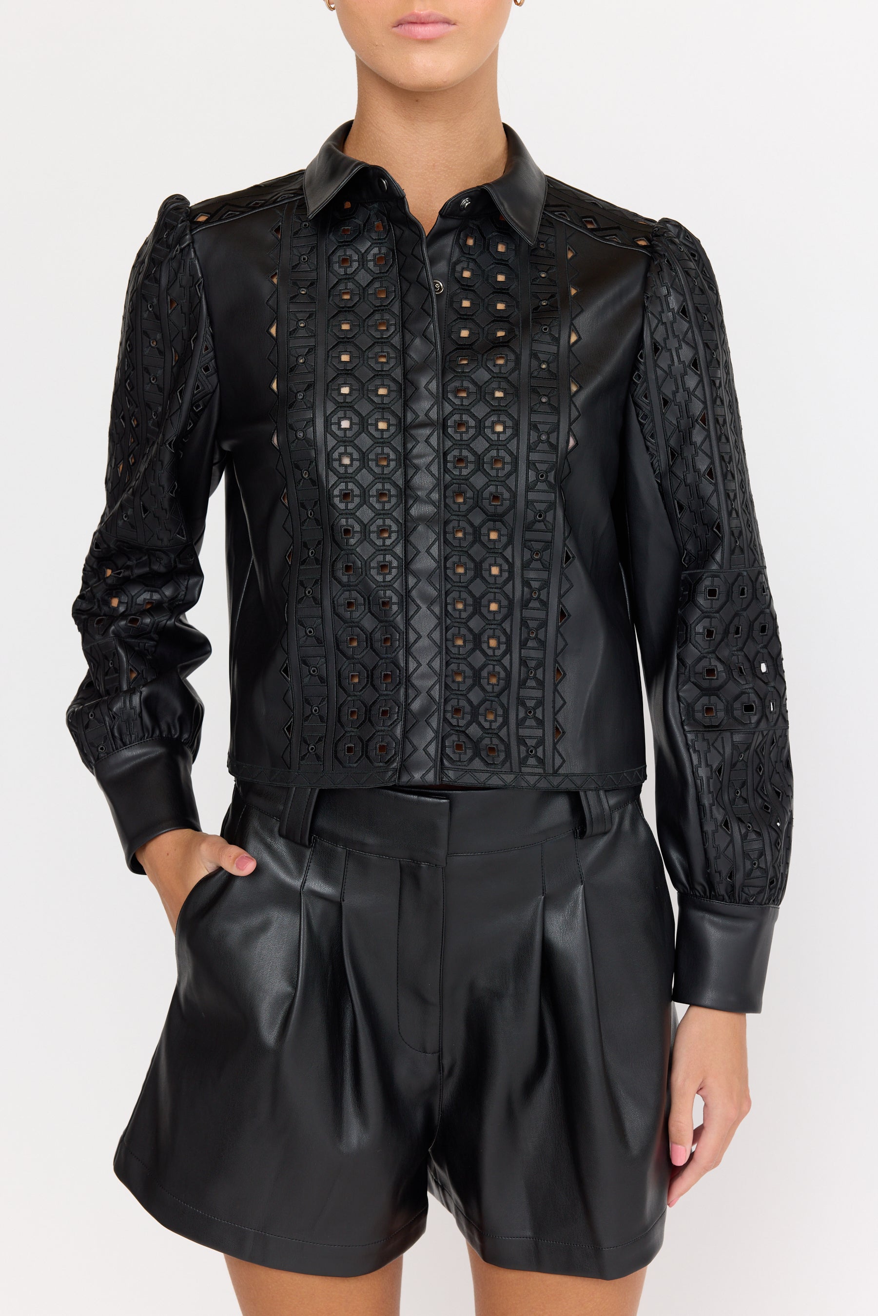 Christy Lynn Giovanna Top in Black