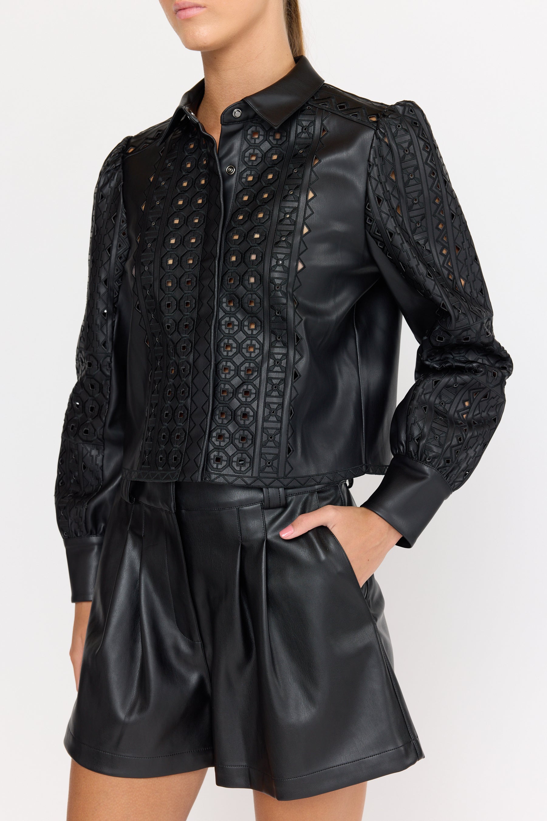 Christy Lynn Giovanna Top in Black