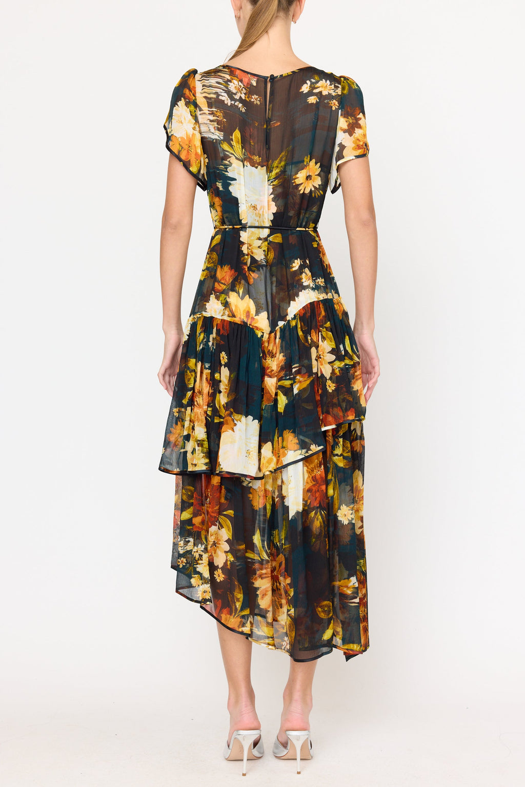 Christy Lynn Mallories Dress in Amber Glow