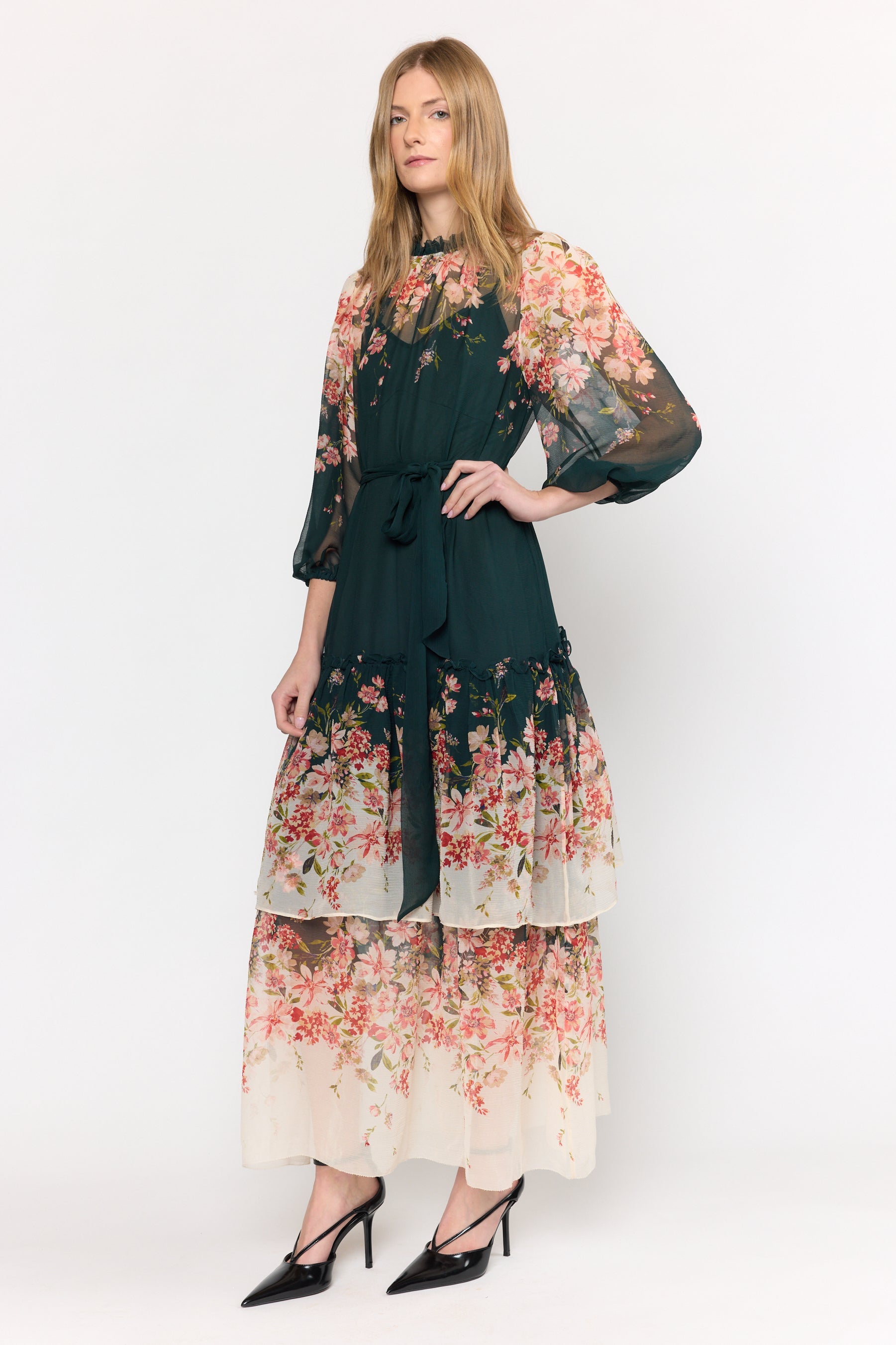 Christy Lynn Linda Dress in Goldenrod