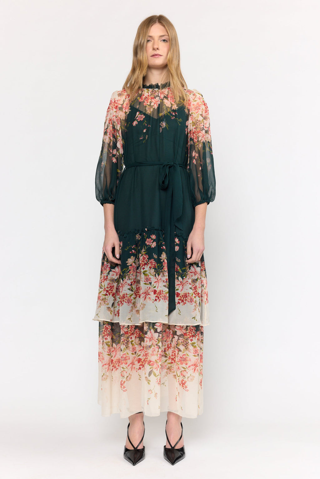 Christy Lynn Linda Dress in Goldenrod