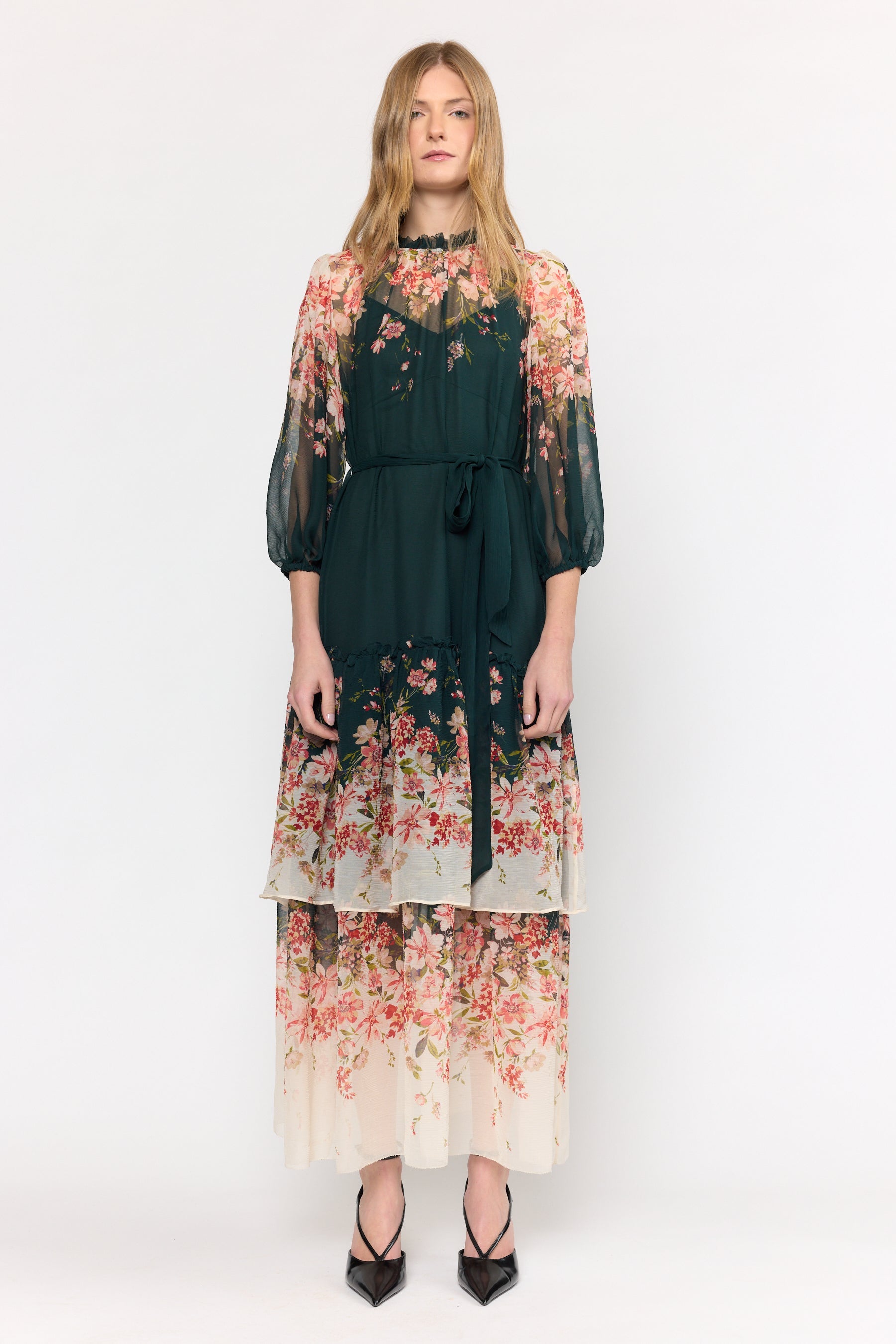 Christy Lynn Linda Dress in Goldenrod