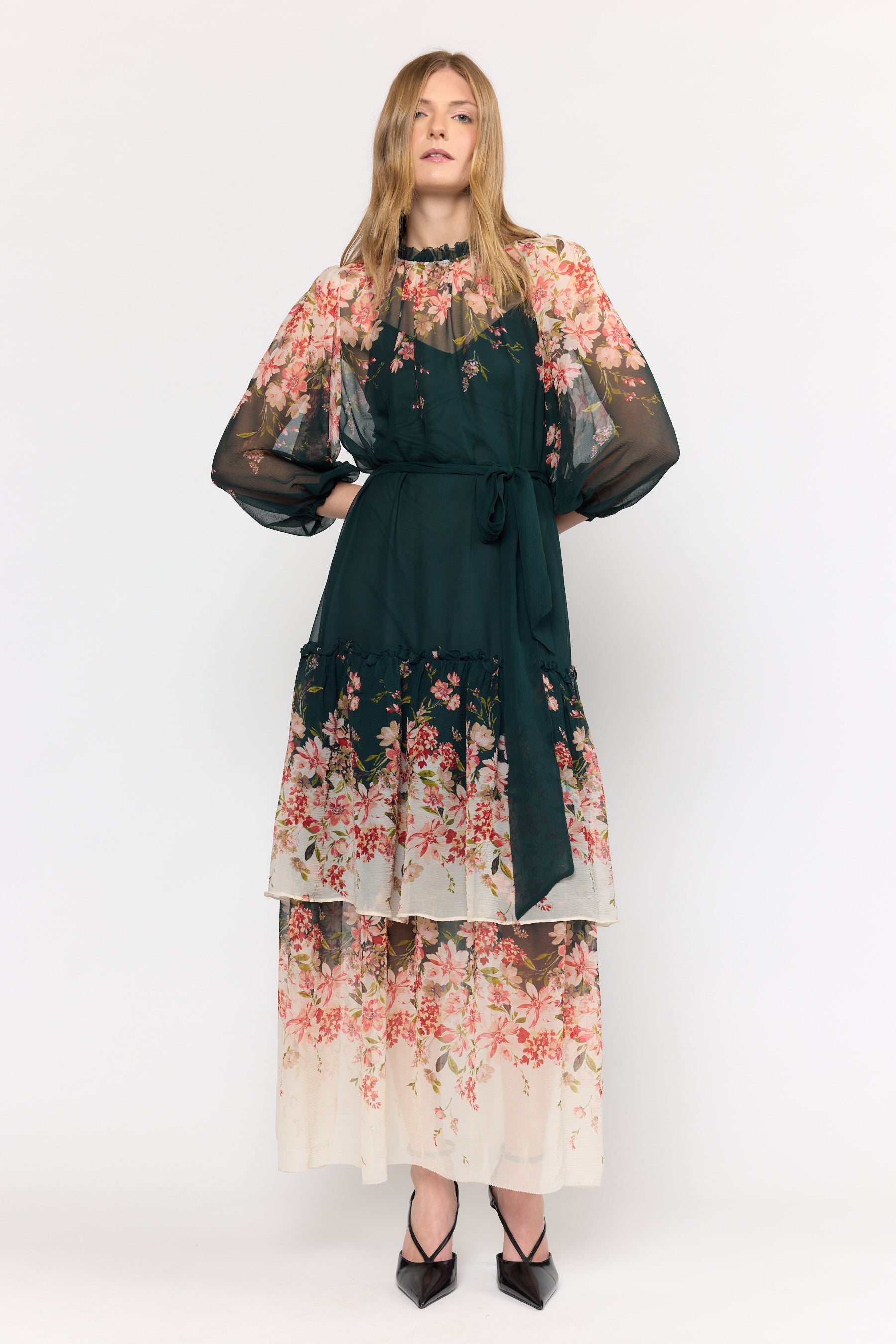 Christy Lynn Linda Dress in Goldenrod