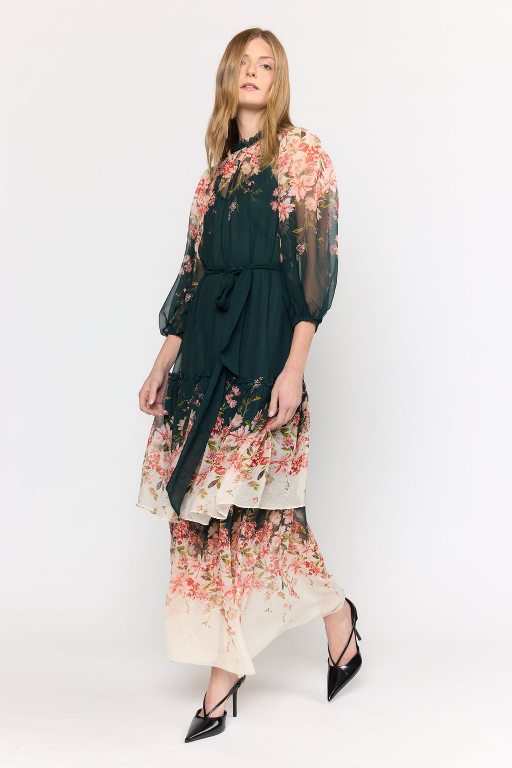 Christy Lynn Linda Dress in Goldenrod