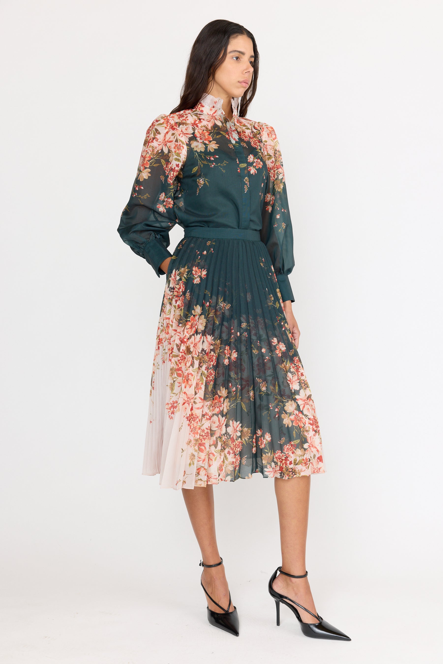 Christy Lynn Pia Skirt in Goldenrod