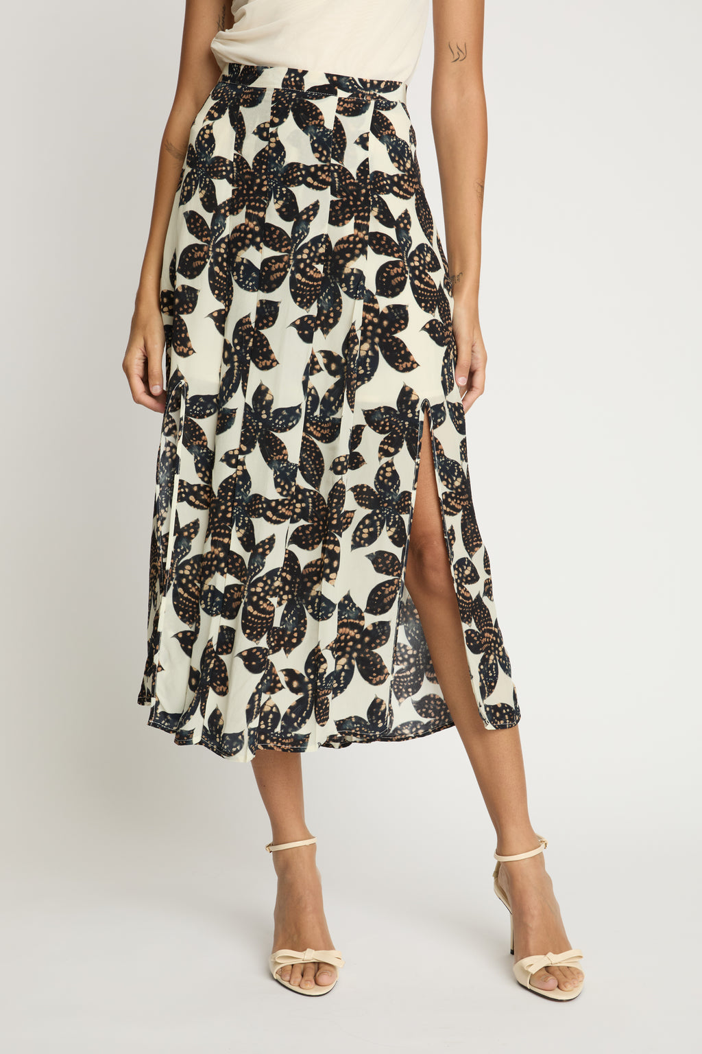 Caballero Glenda Skirt in Ink Press