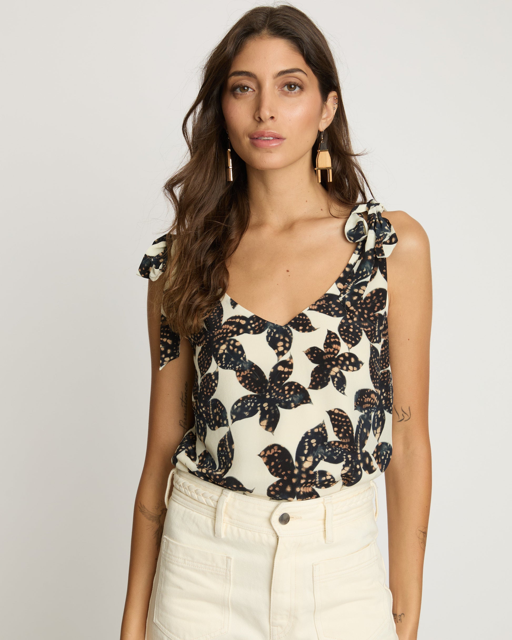 Caballero Lilia Top in Ink Press