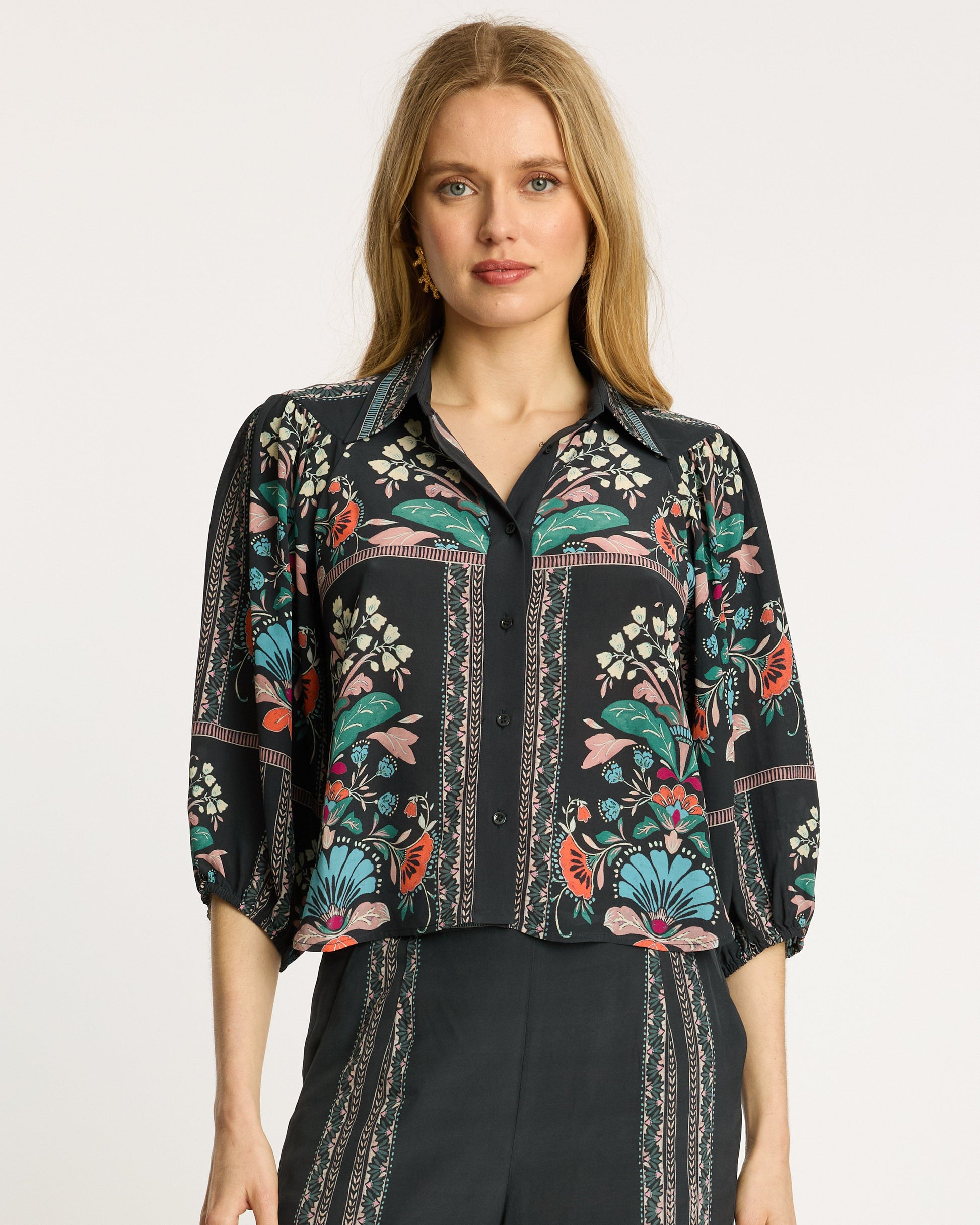 Caballero Juliette Top in Twilight Bloom