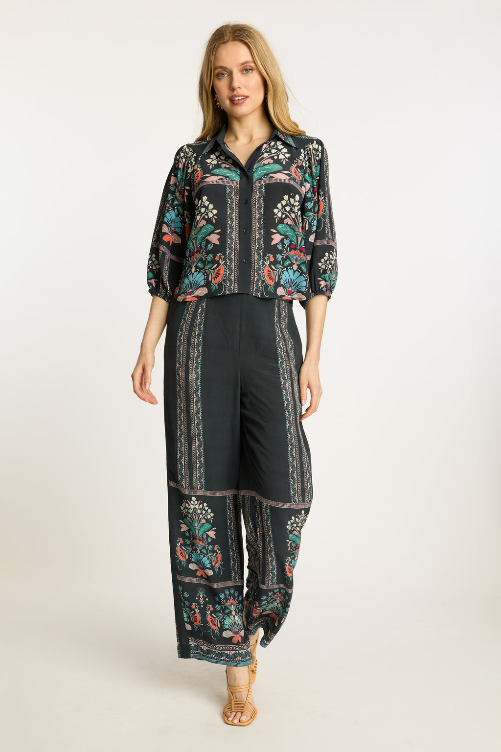 Caballero Juliette Top in Twilight Bloom