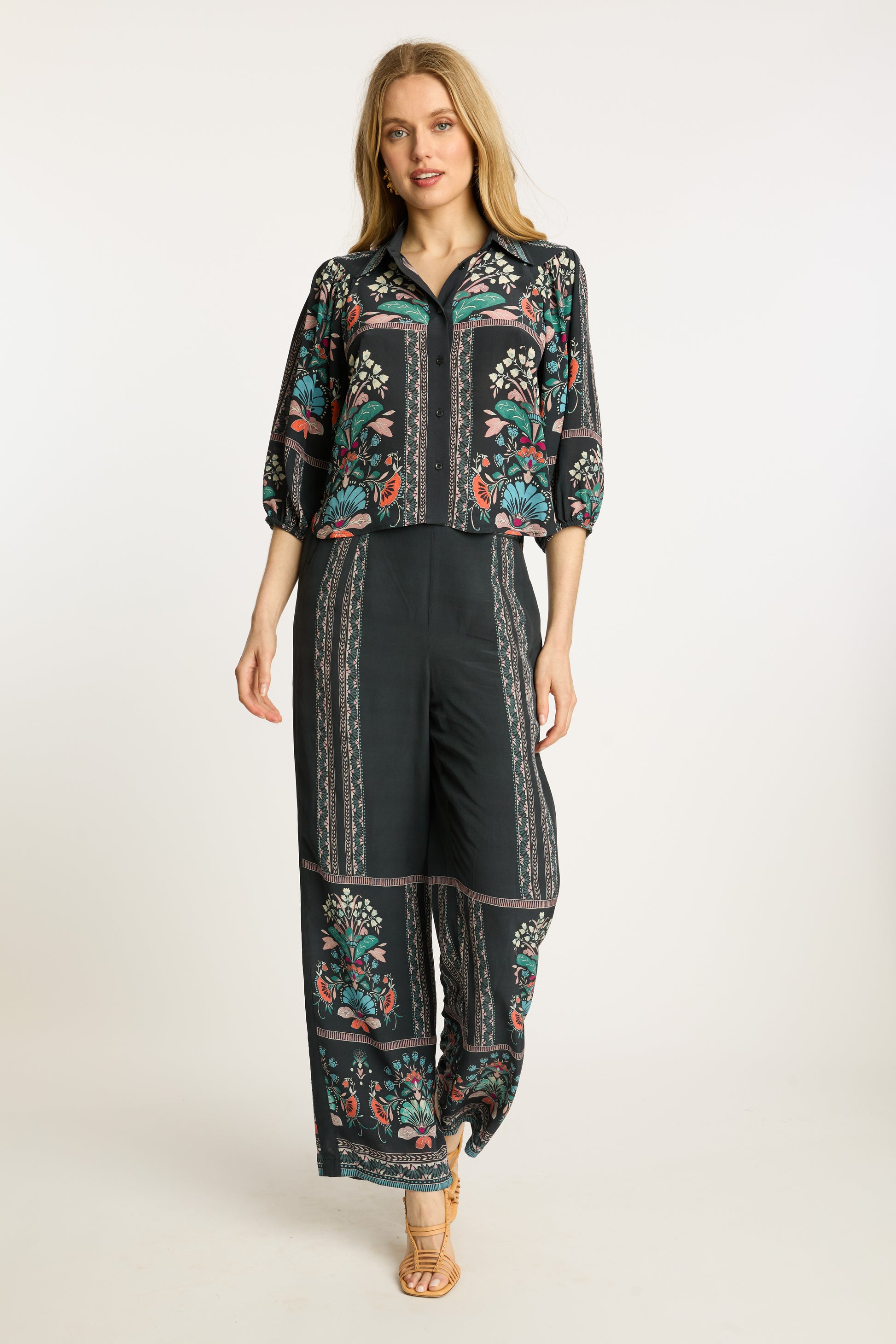 Caballero Juliette Top in Twilight Bloom