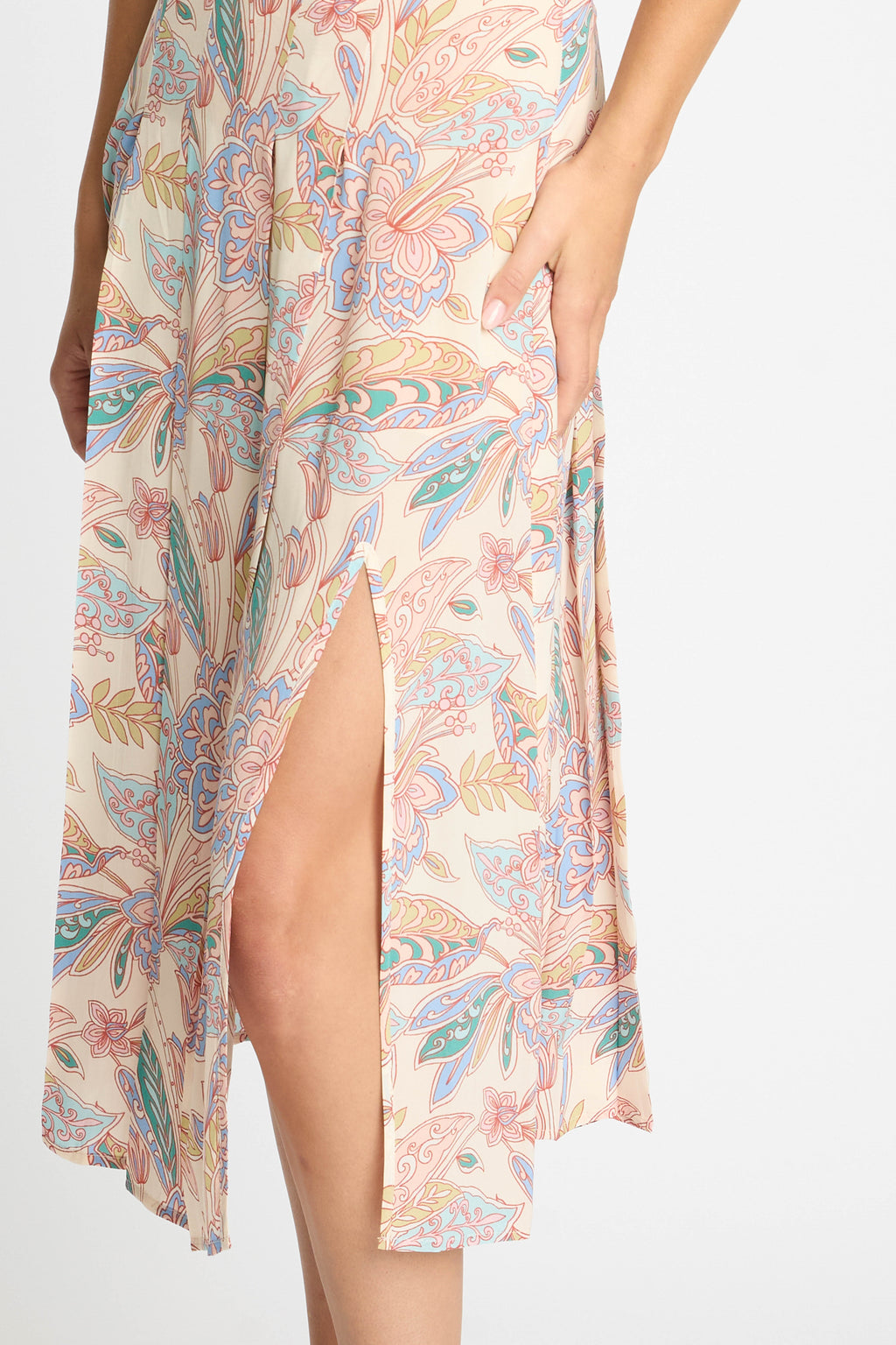 Caballero Glenda Skirt in Paisley Floral