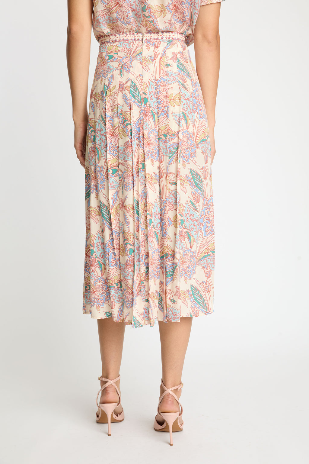 Caballero Glenda Skirt in Paisley Floral