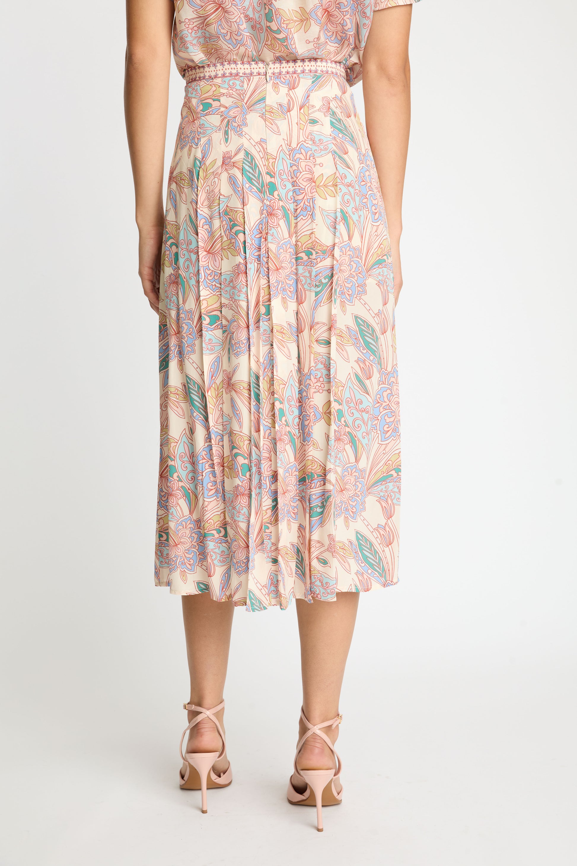 Caballero Glenda Skirt in Paisley Floral