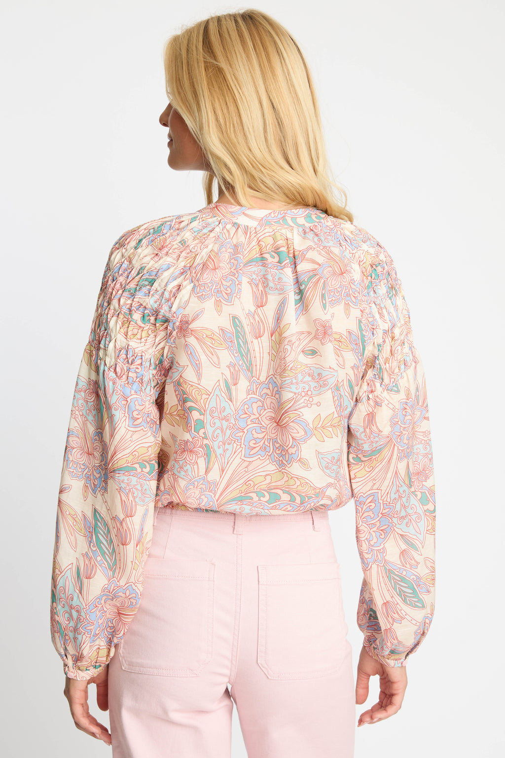 Caballero Dolly Top in Paisley Floral