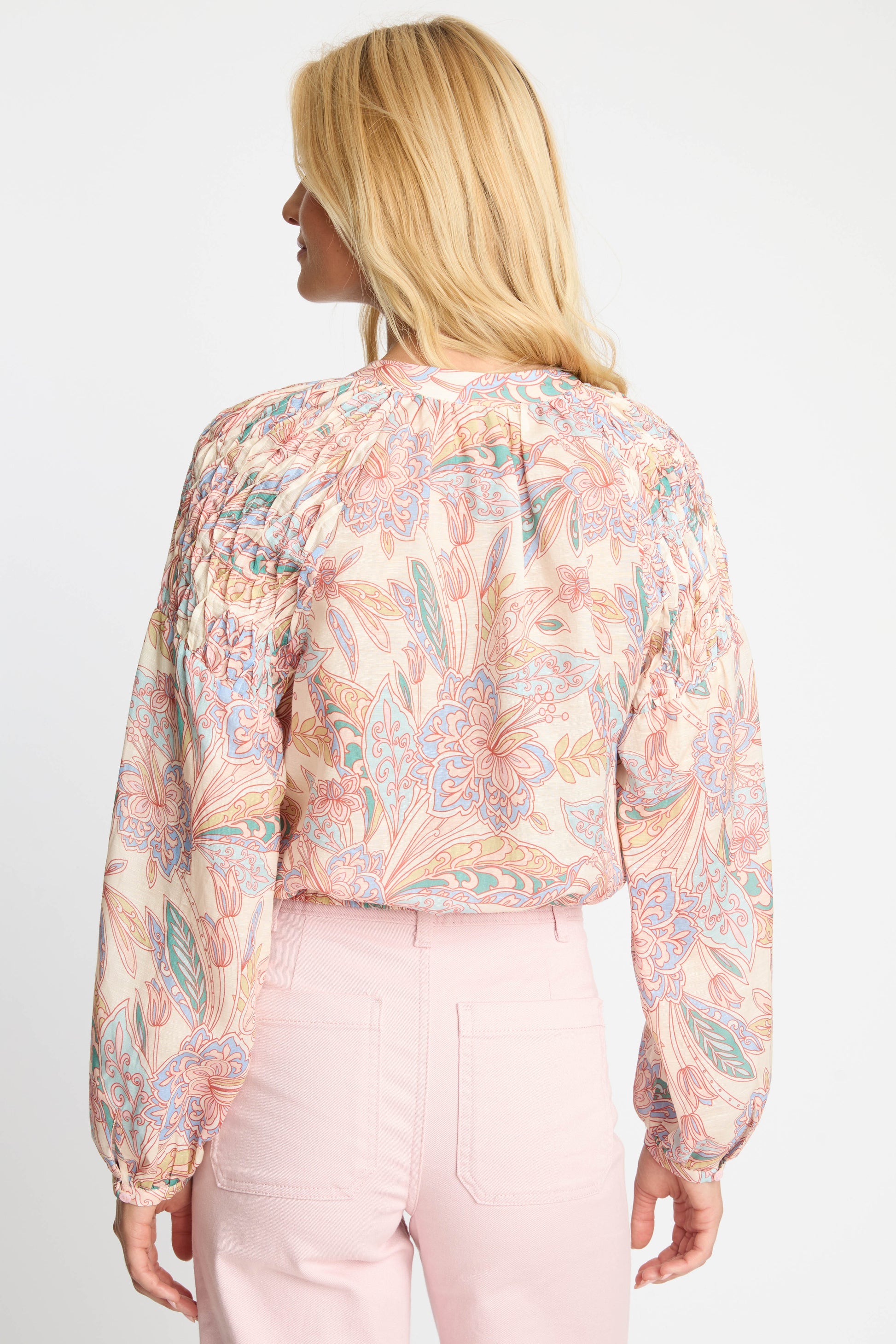 Caballero Dolly Top in Paisley Floral
