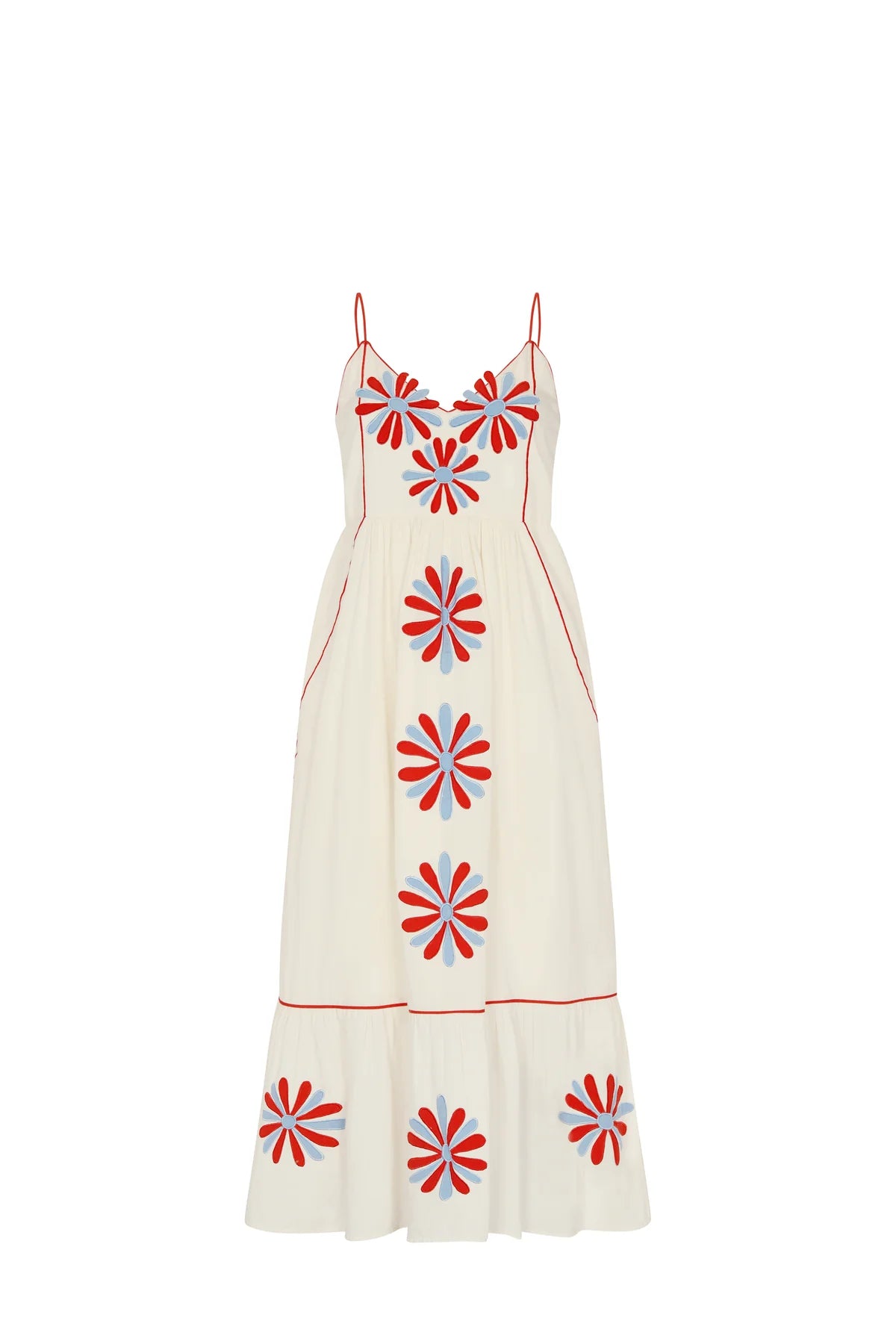 Carolina K Carmen Maxi Dress in Gardenia
