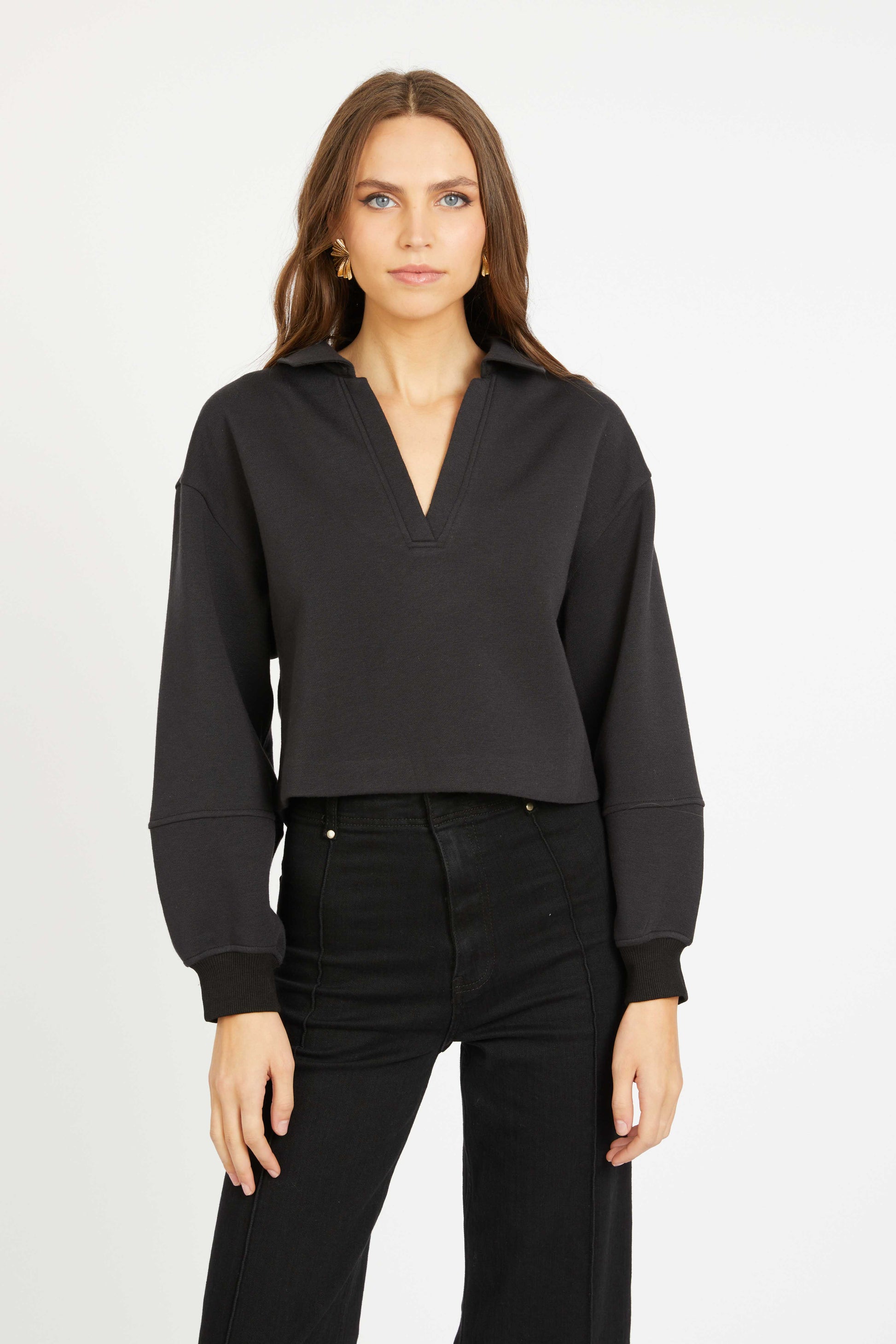 Caballero Shayla Top in Black