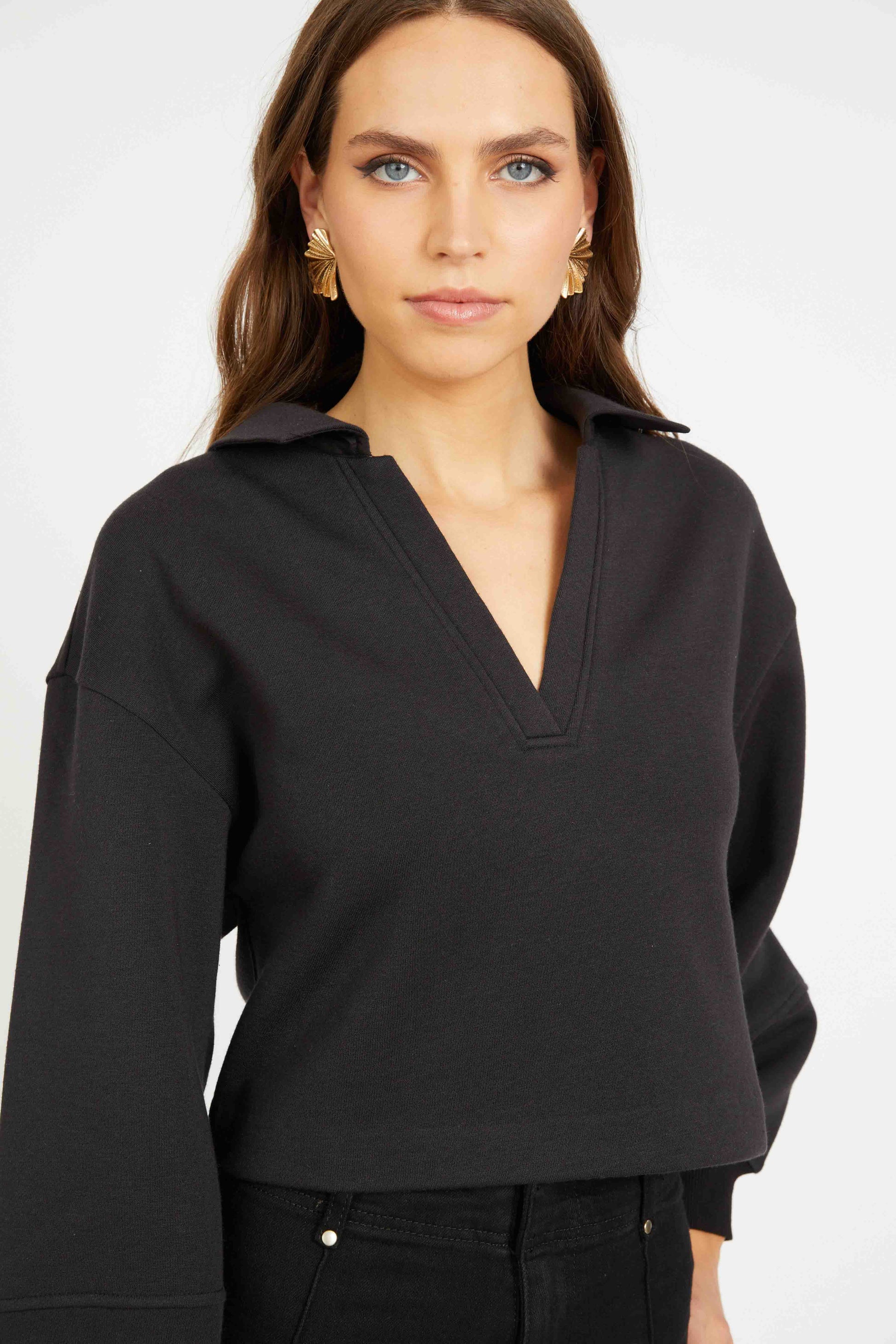 Caballero Shayla Top in Black