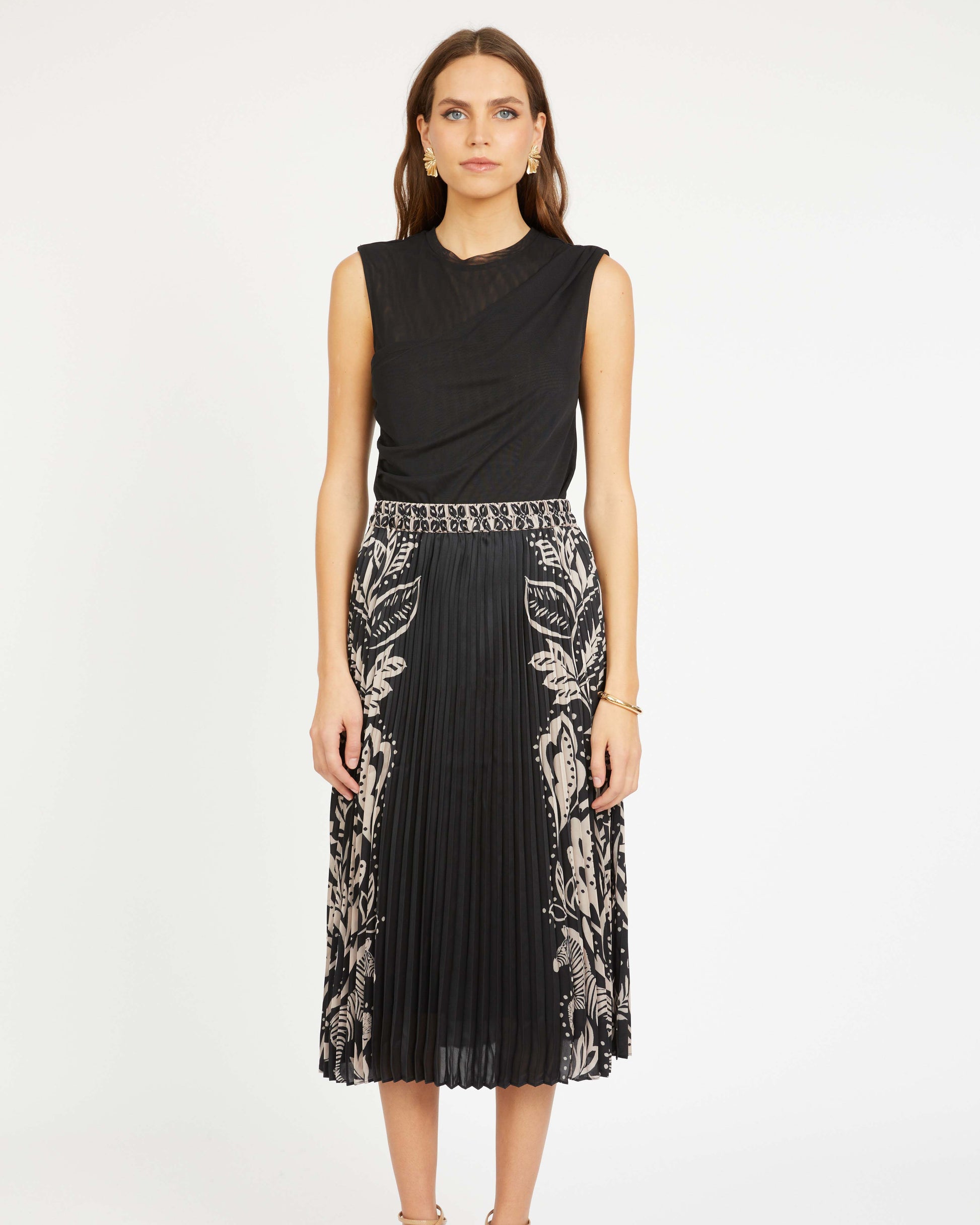 Caballero Mia Skirt in Zebra Fern