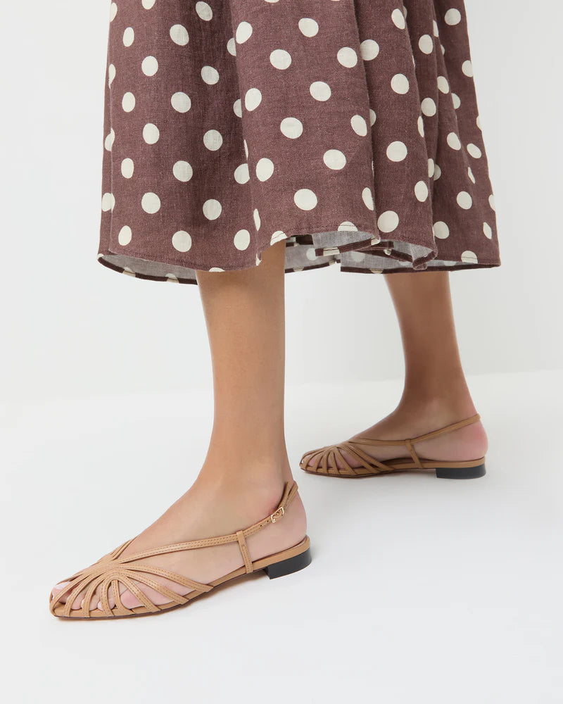 Loeffler Randall Devon Slingback Sandal in Dune
