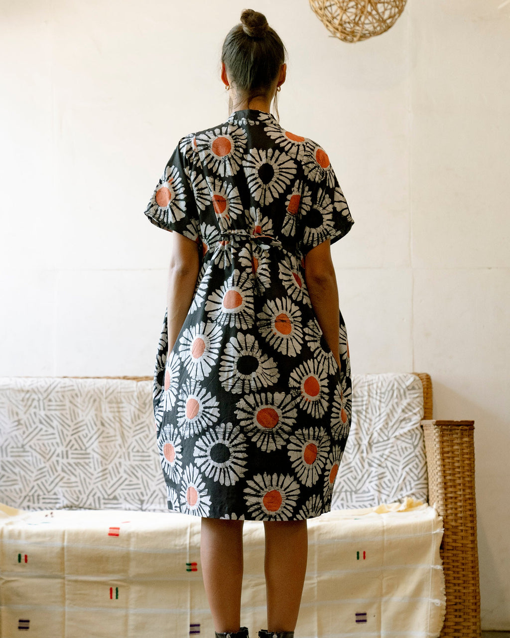 Osei Duro Bata Dress in Susuwatari