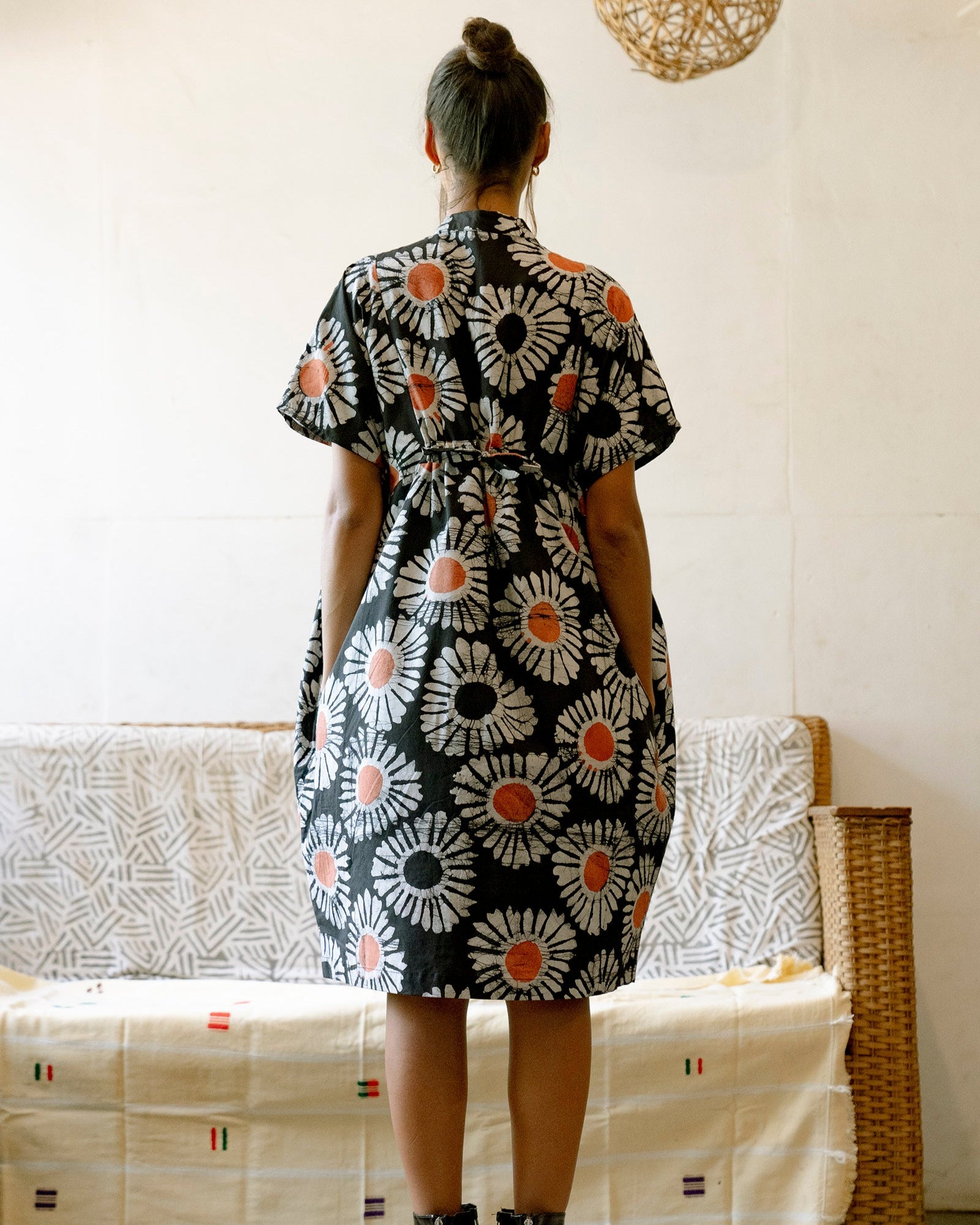 Osei Duro Bata Dress in Susuwatari