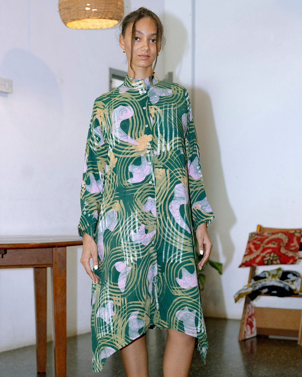 Osei Duro Para Dress in Waters