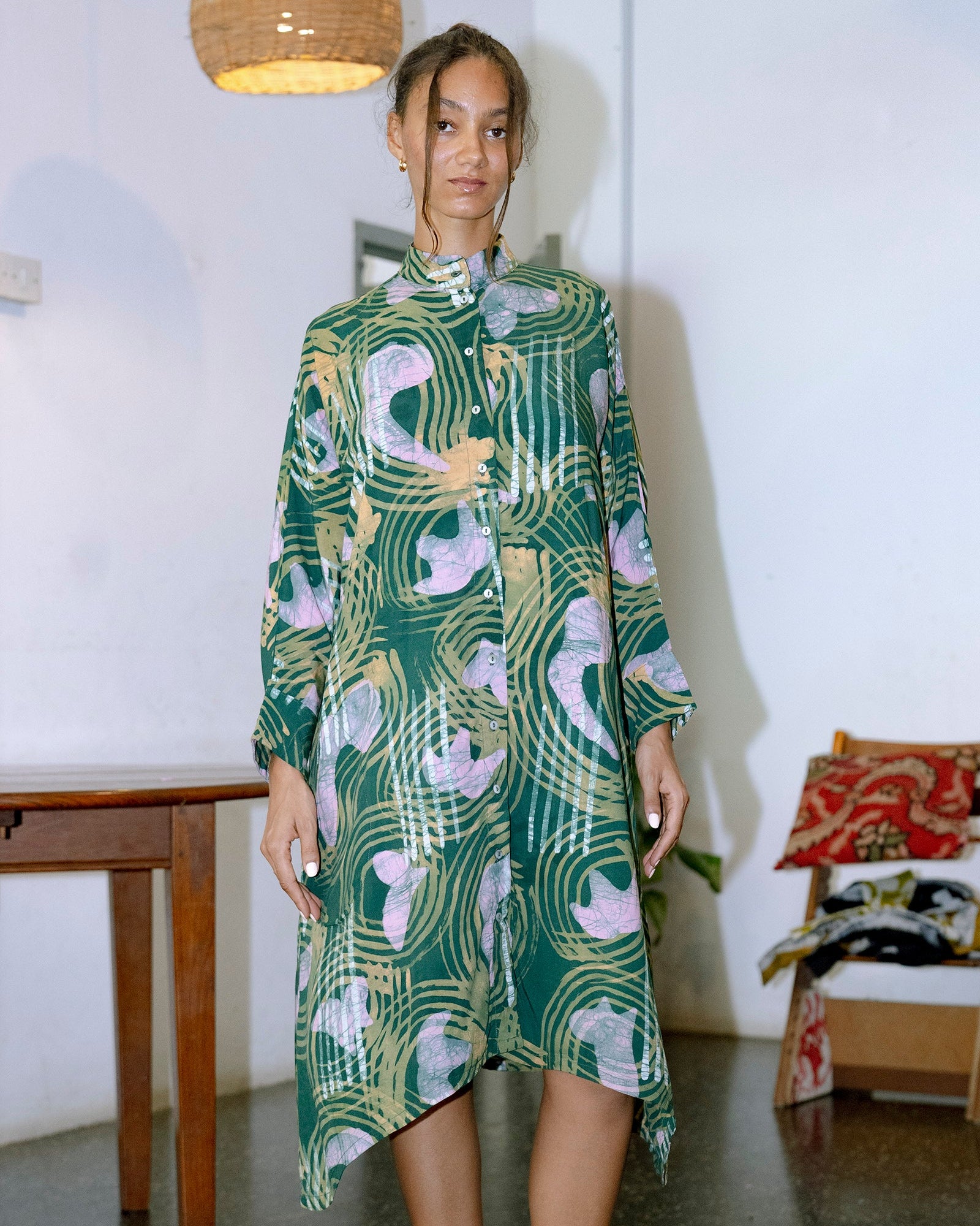 Osei Duro Para Dress in Waters