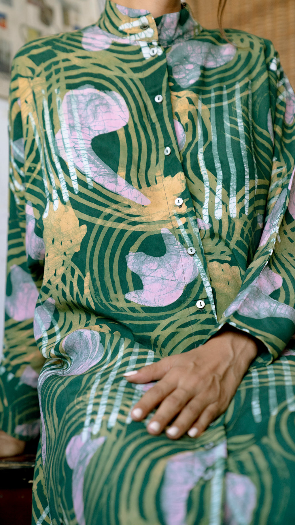 Osei Duro Para Dress in Waters