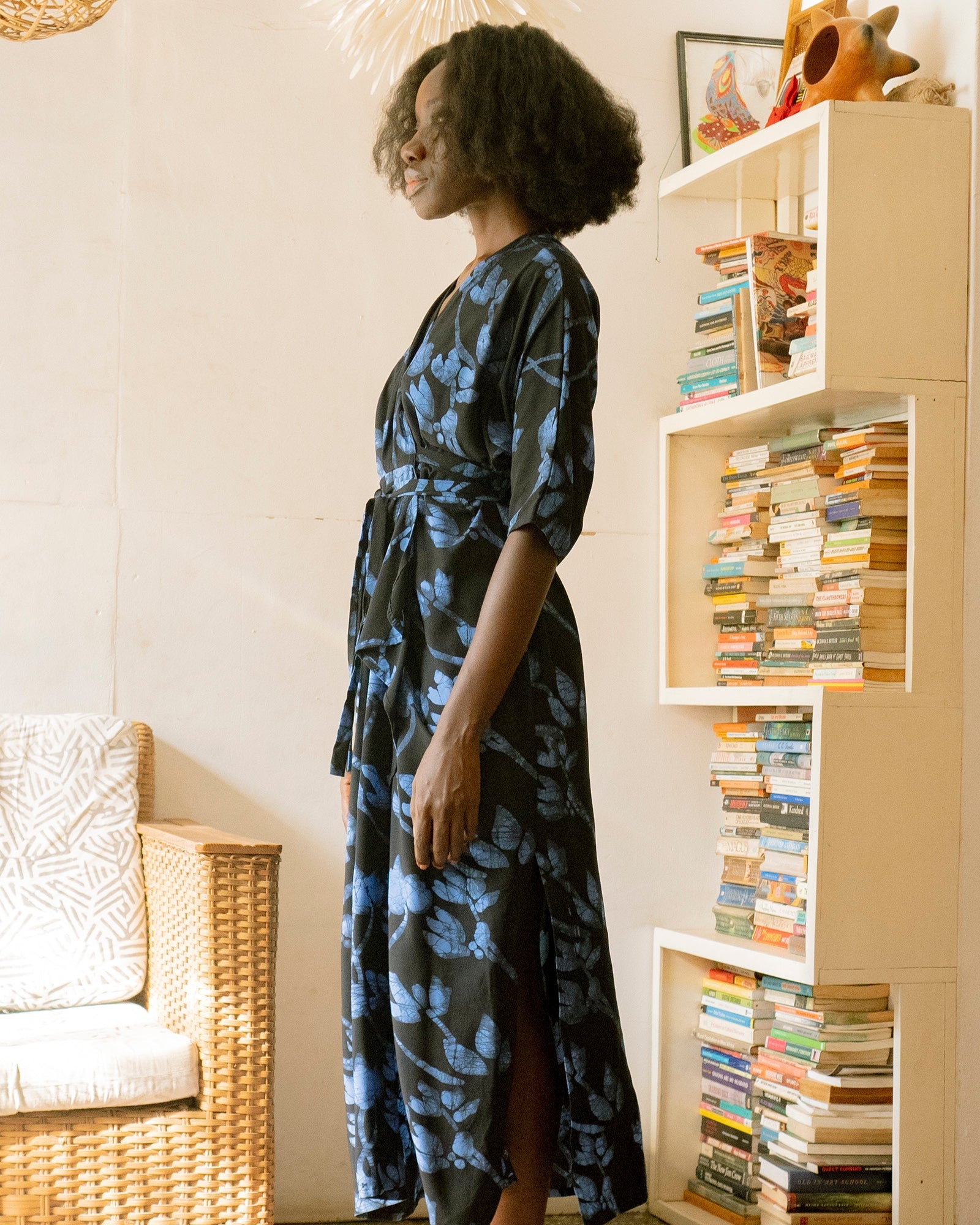 Osei Duro Letsa Dress in Night Moves