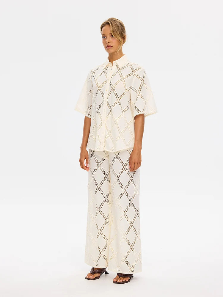Kivari Izzy Shirt in Cream