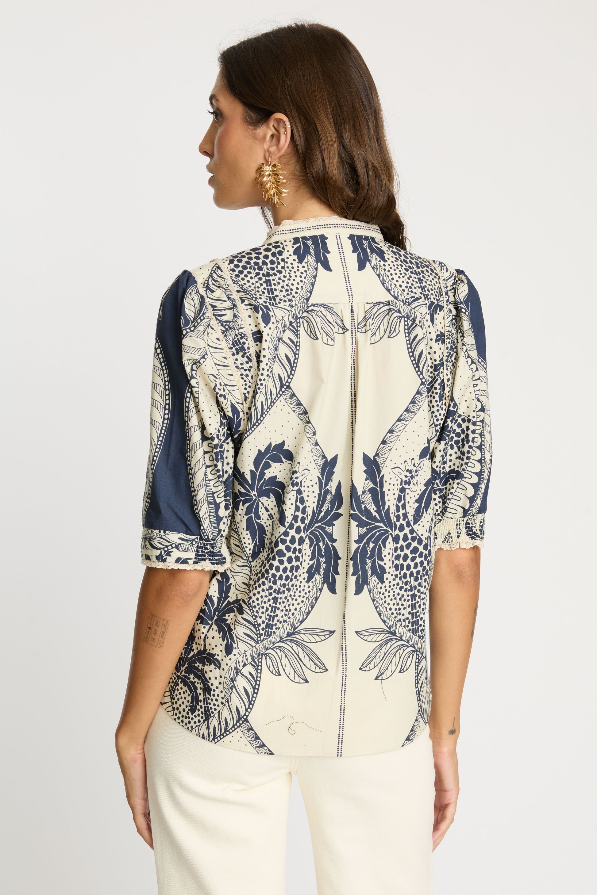 Caballero Erin Top in Ink Island